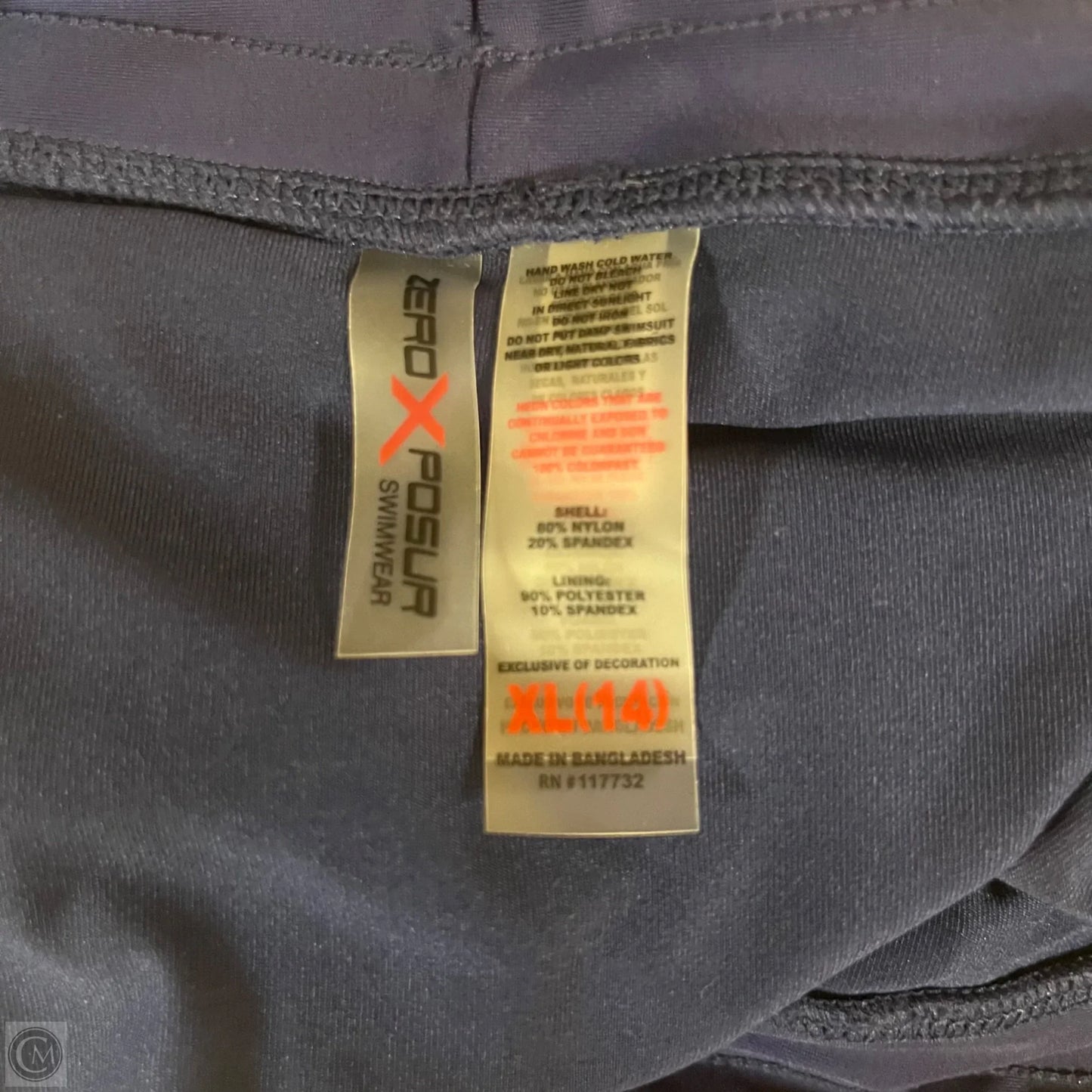 Athletic Shorts By Zero Xposure In Navy, Size: Xl