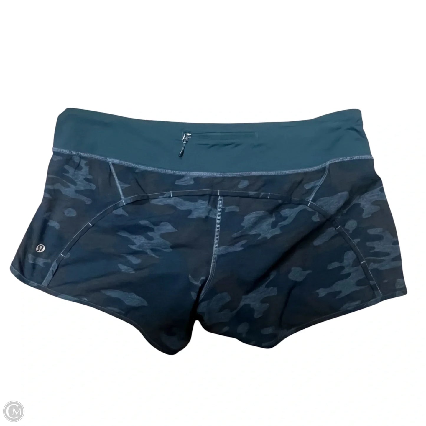 Athletic Shorts By Lululemon In Blue, Size: 12