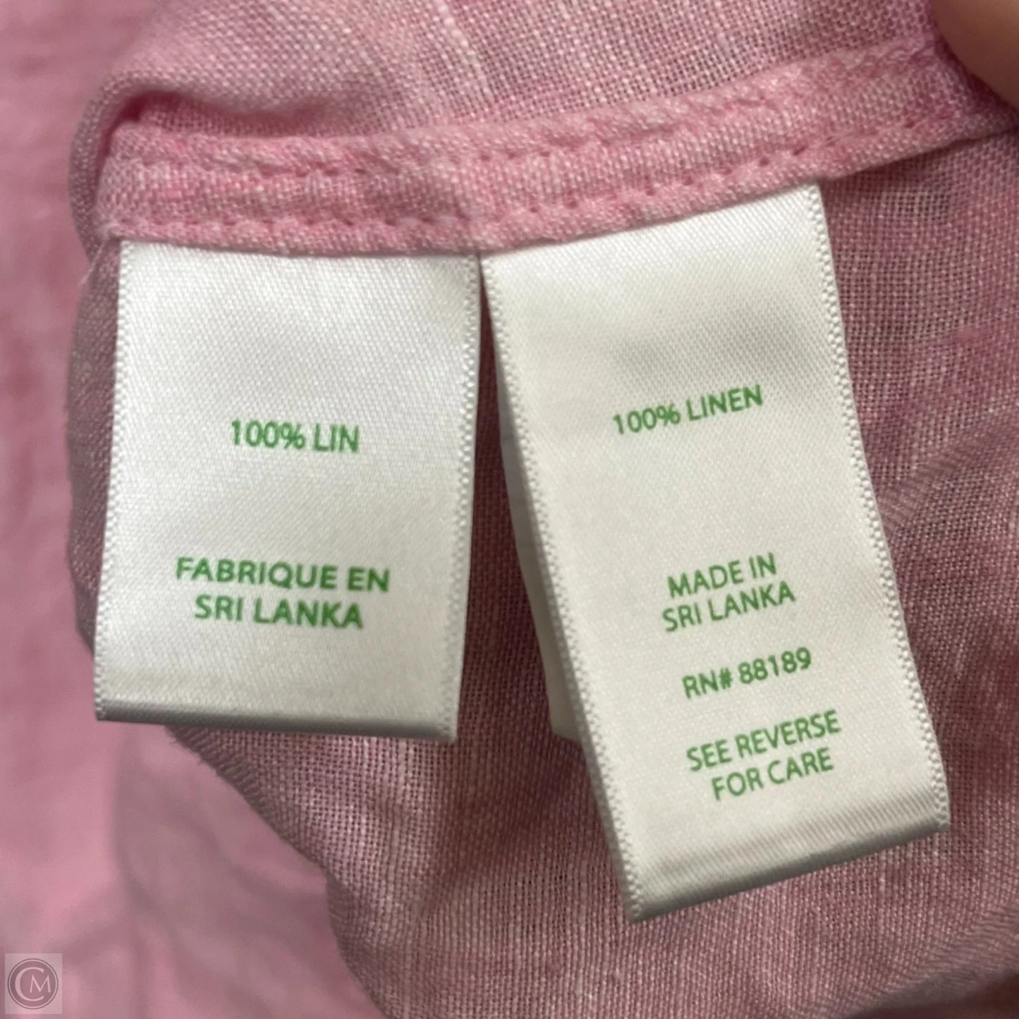 Top Sleeveless Designer By Lilly Pulitzer In Pink, Size: Xl