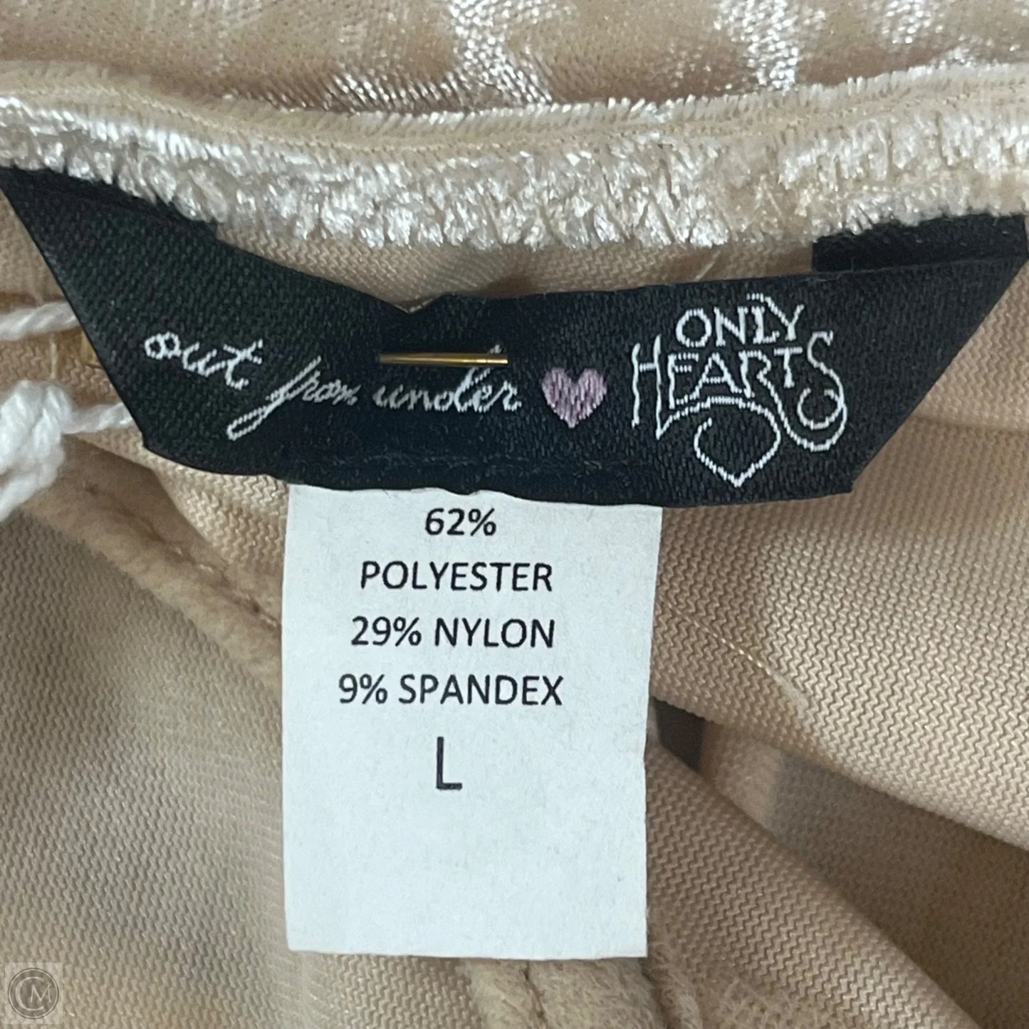 Dress Party Short By Out From Under In Tan, Size: L