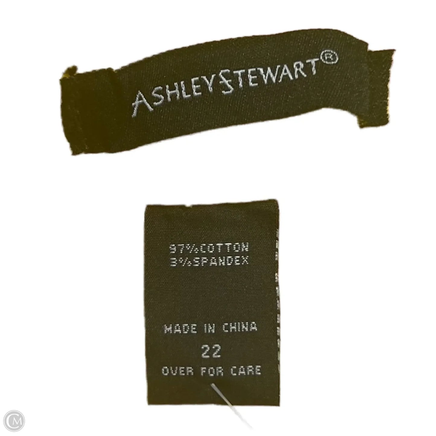 Jeans Skinny By Ashley Stewart In Yellow, Size: 22