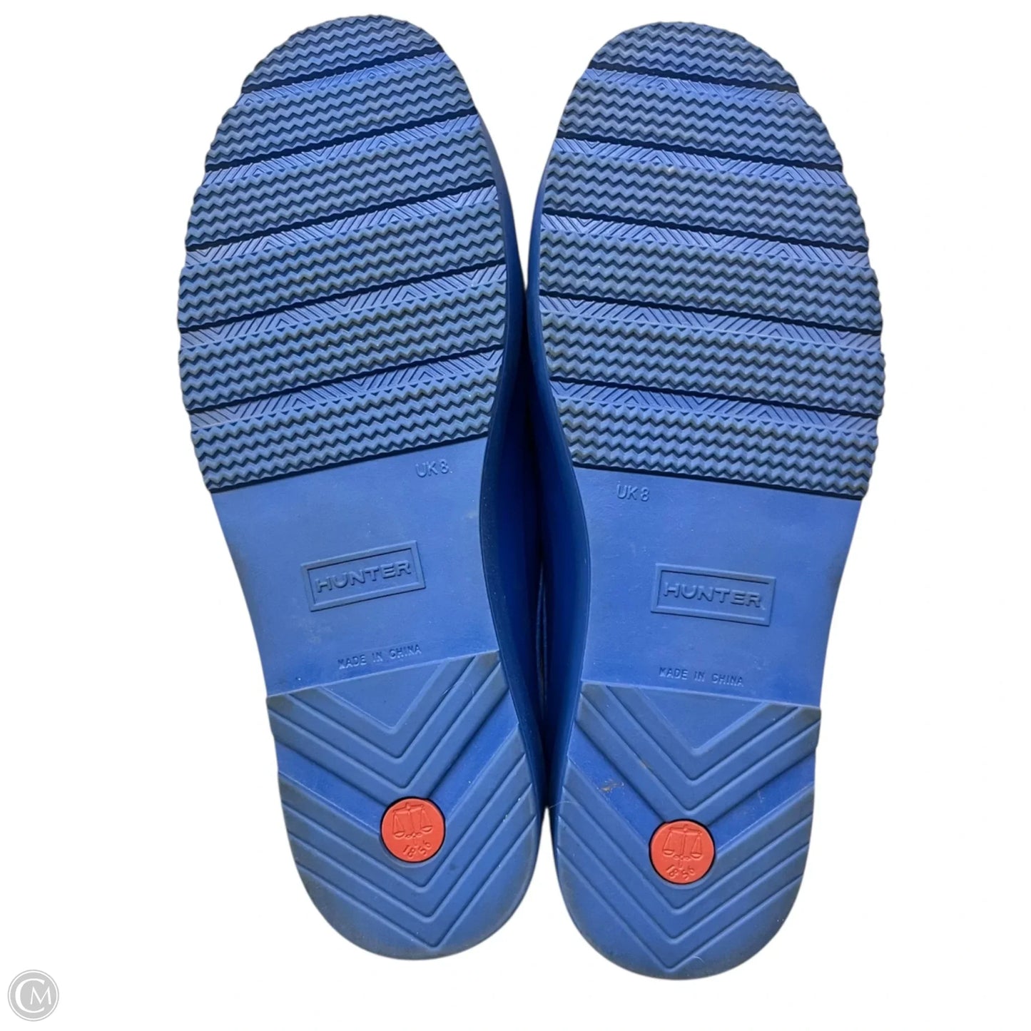 Shoes Heels Wedge By Hunter In Blue, Size: 10