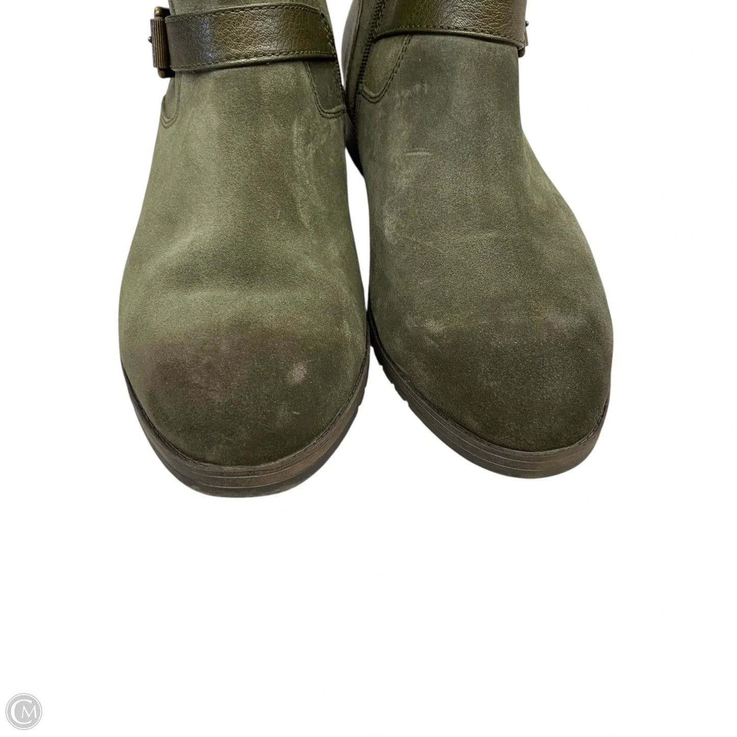 Boots Mid-calf Heels By Naturalizer In Grey, Size: 11