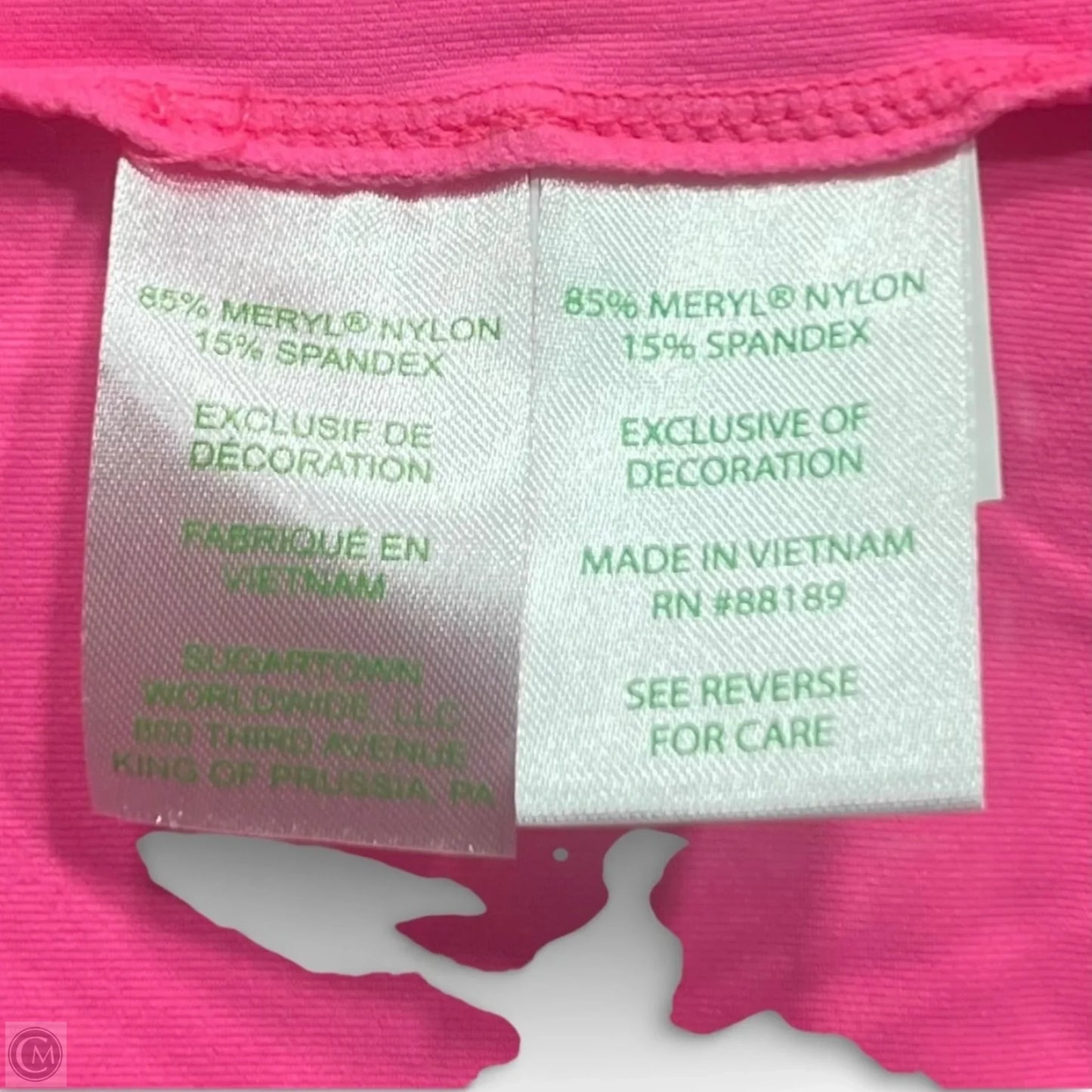 Top Long Sleeve Designer By Lilly Pulitzer In Pink, Size: Xl