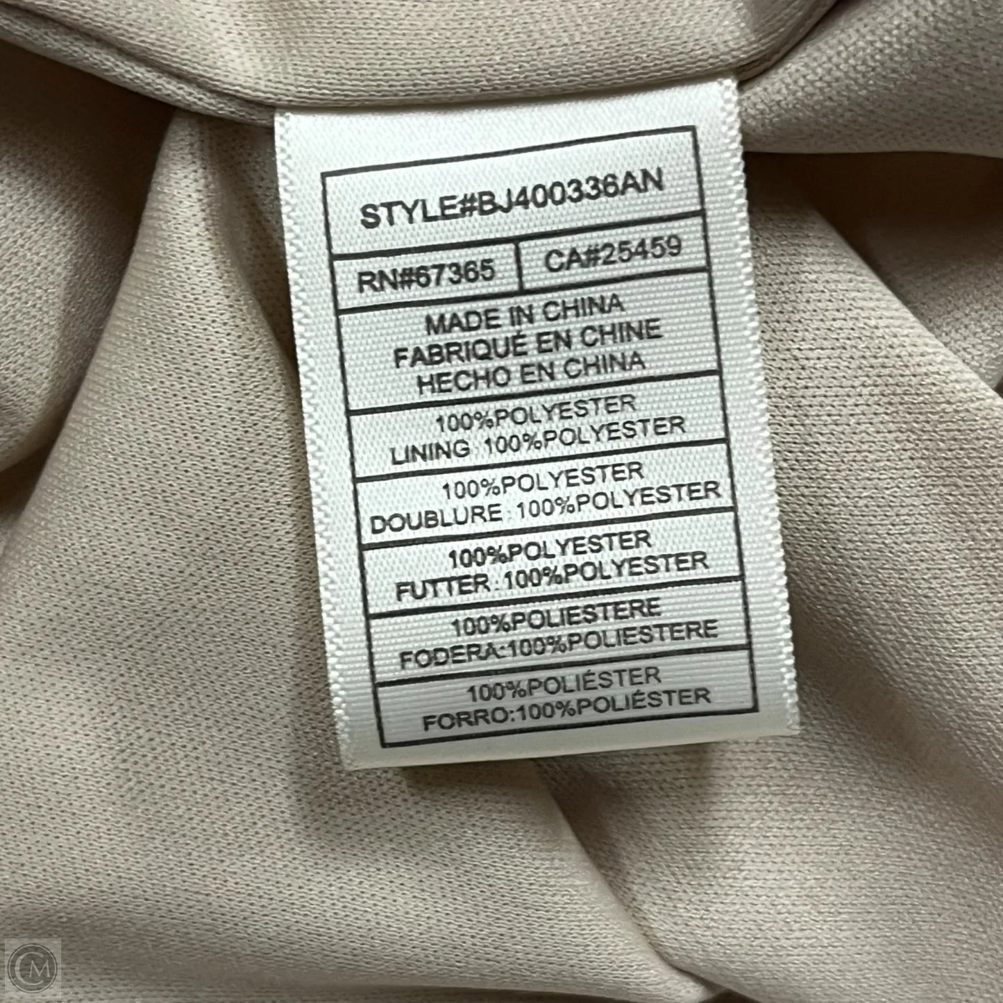 Cardigan By Bb Dakota In Silver & Tan, Size: M