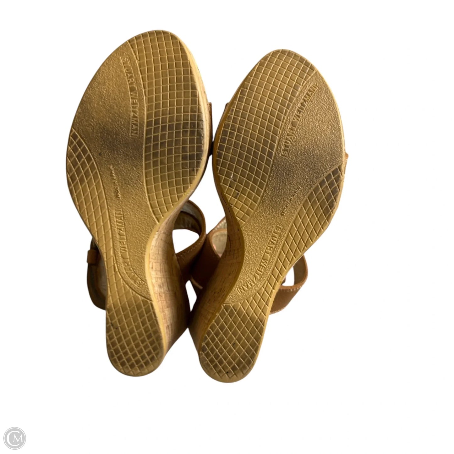 Sandals Designer By Stuart Weitzman In Brown, Size: 7