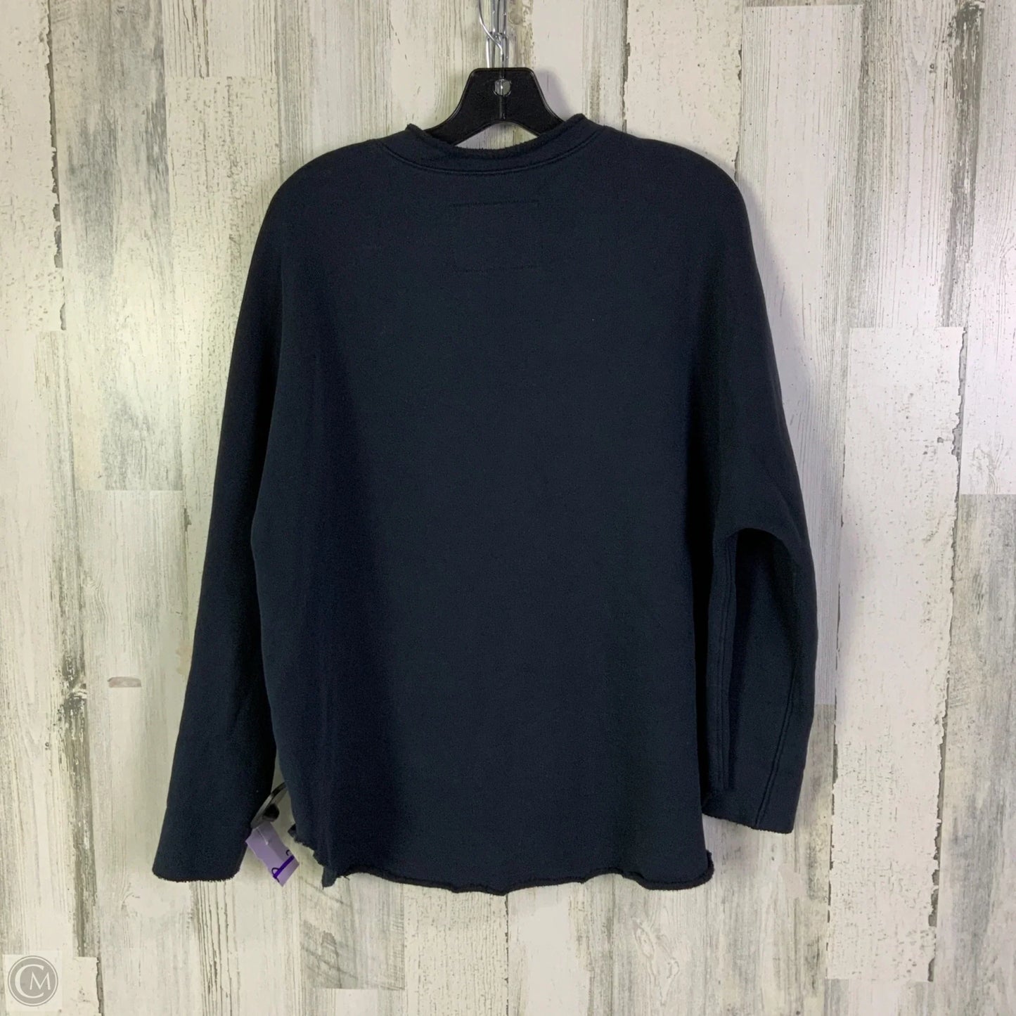 Sweatshirt Crewneck By Frank And Eileen In Black, Size: Xs