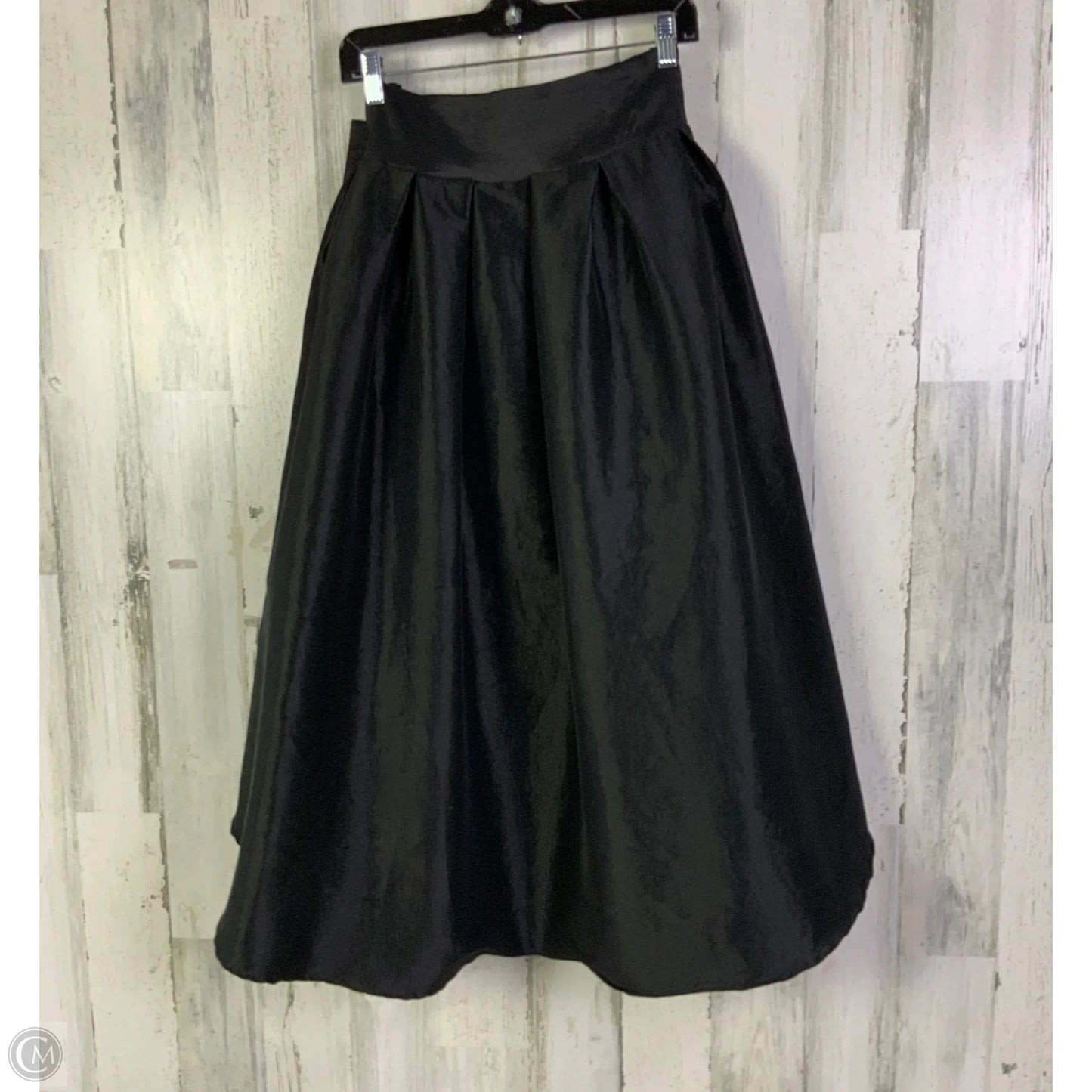 Skirt Midi By Haute Monde In Black, Size: 12
