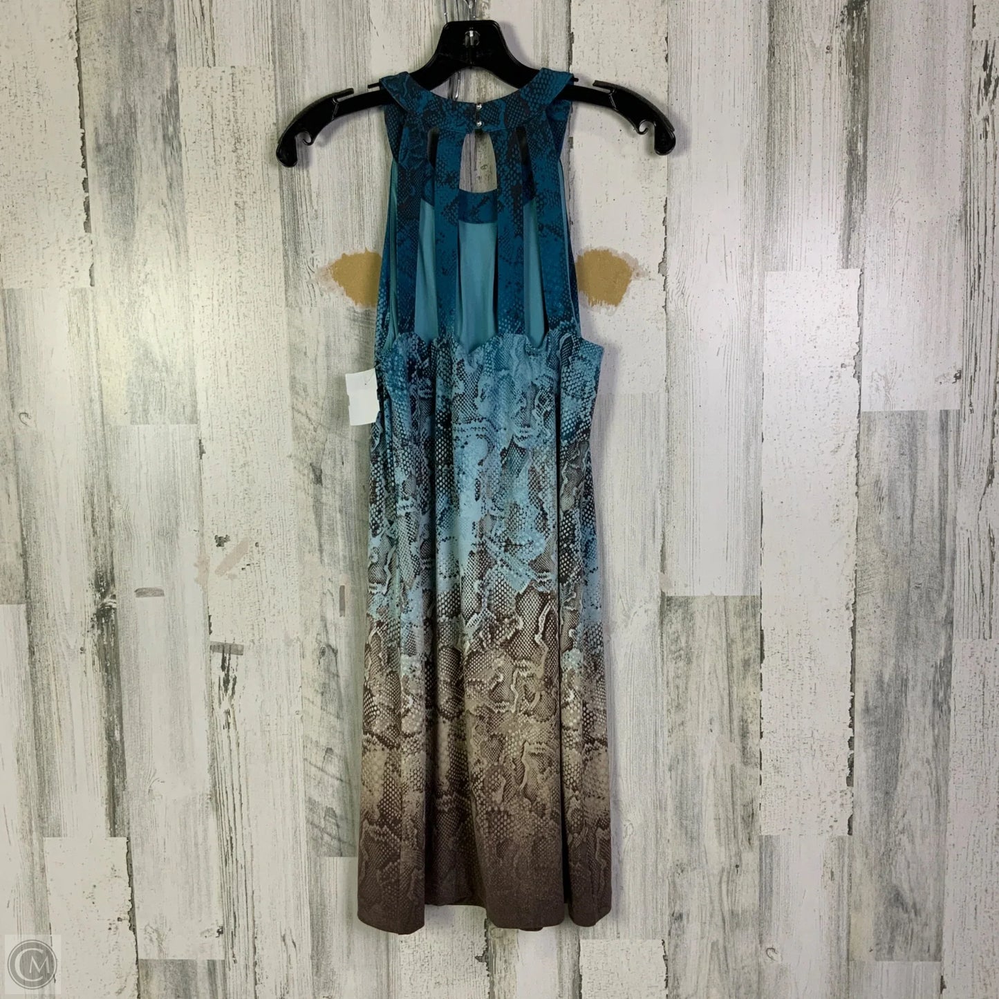 Dress Casual Short By White House Black Market In Blue & Brown, Size: S