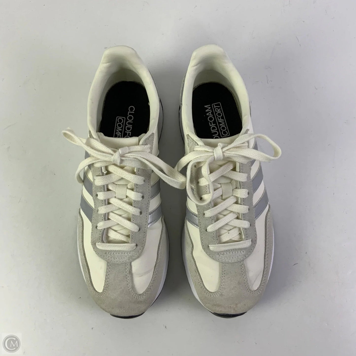 Shoes Athletic By Adidas In Cream, Size: 9