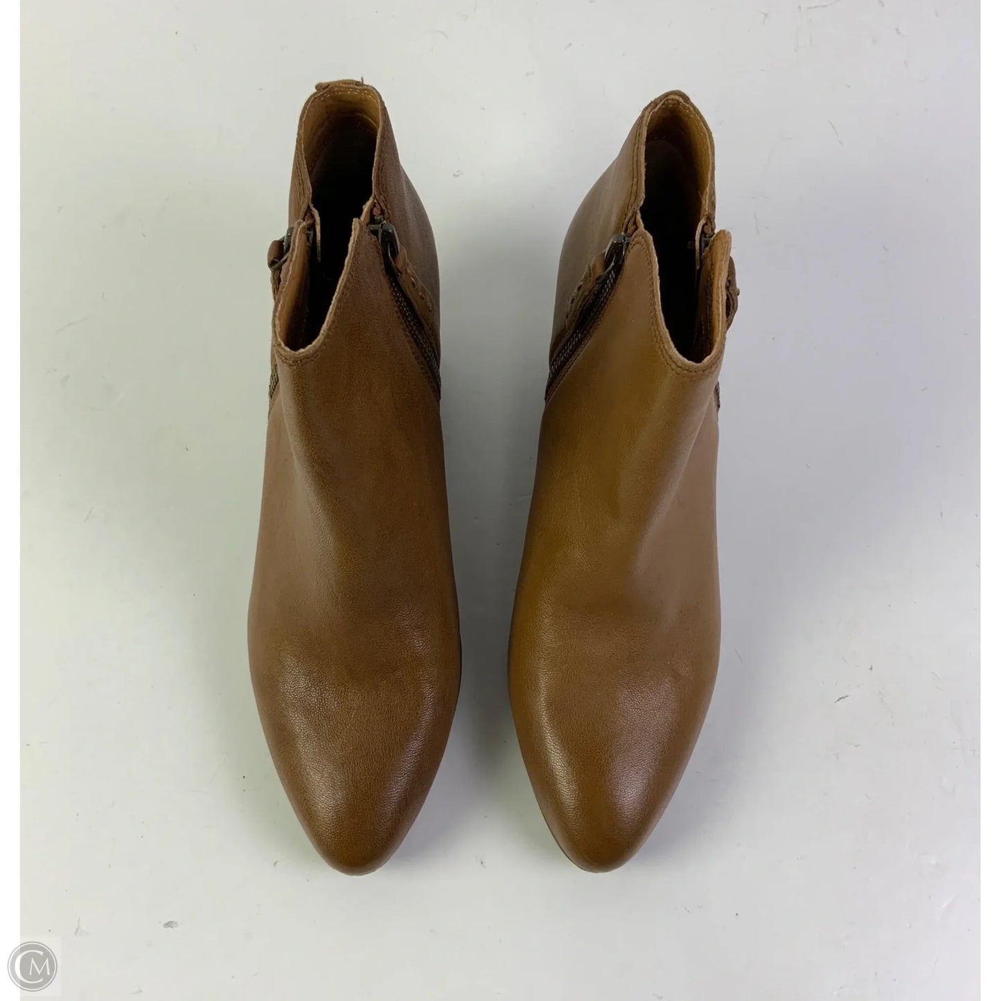 Boots Designer By Frye In Brown, Size: 9