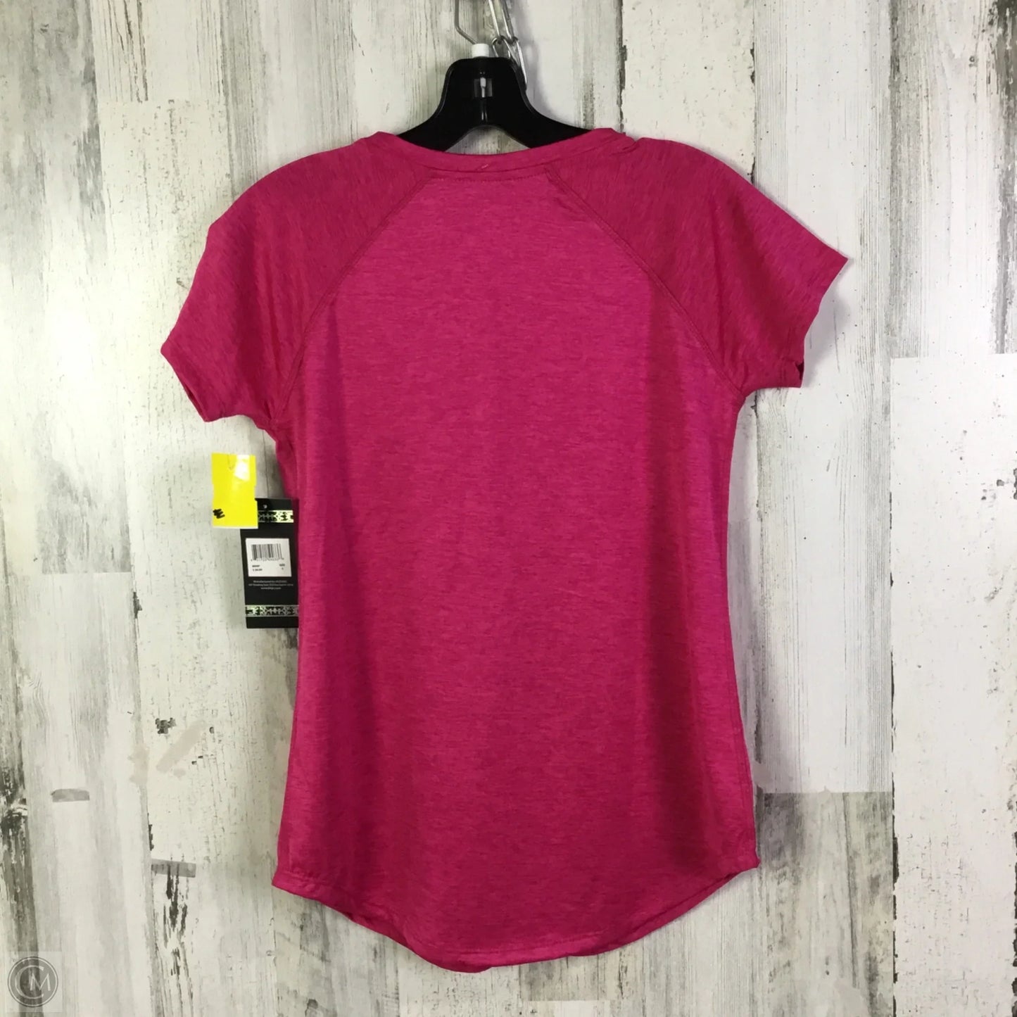 Athletic Top Short Sleeve By Beverly Hills Polo Club In Pink, Size: S