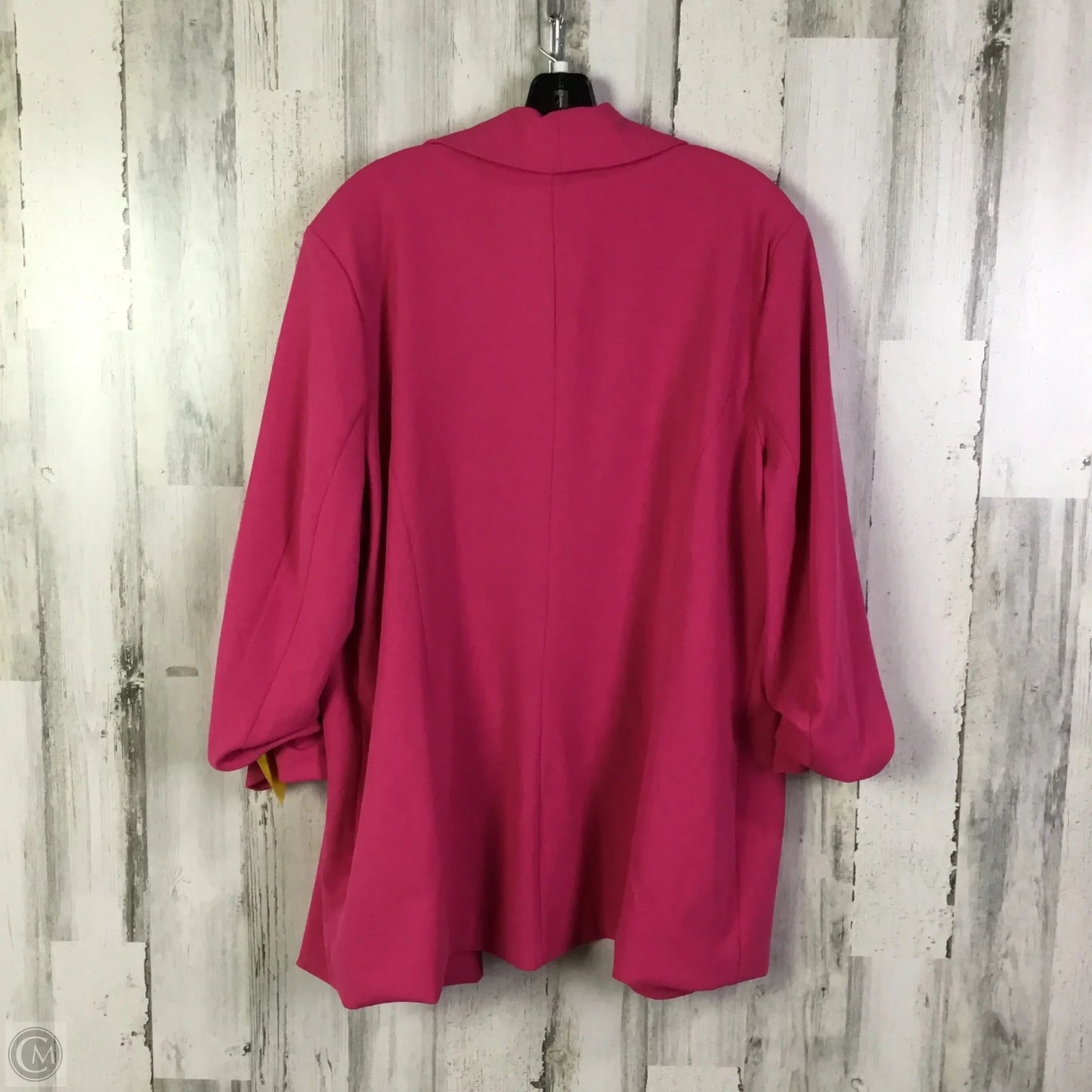 Blazer By Clothes Mentor In Pink, Size: Xxl