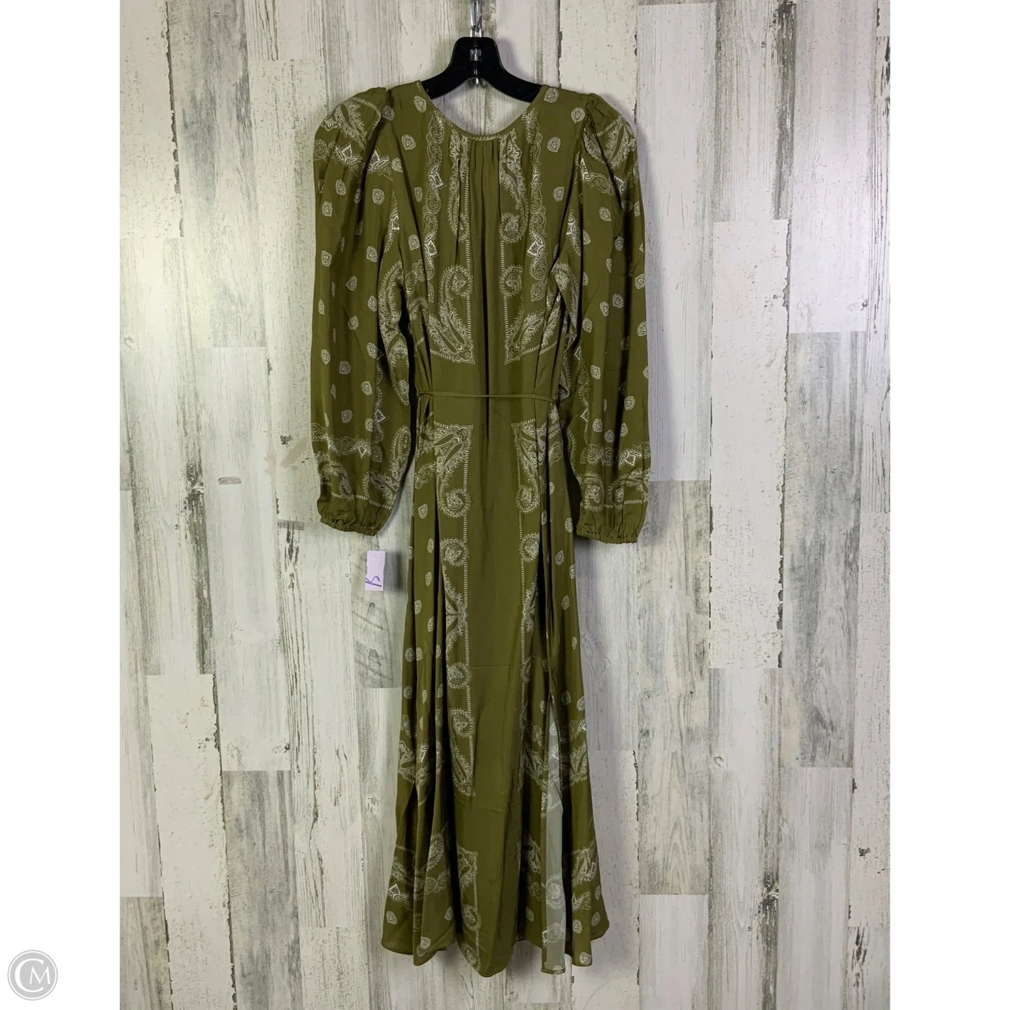 Dress Casual Maxi By J. Crew In Green, Size: S