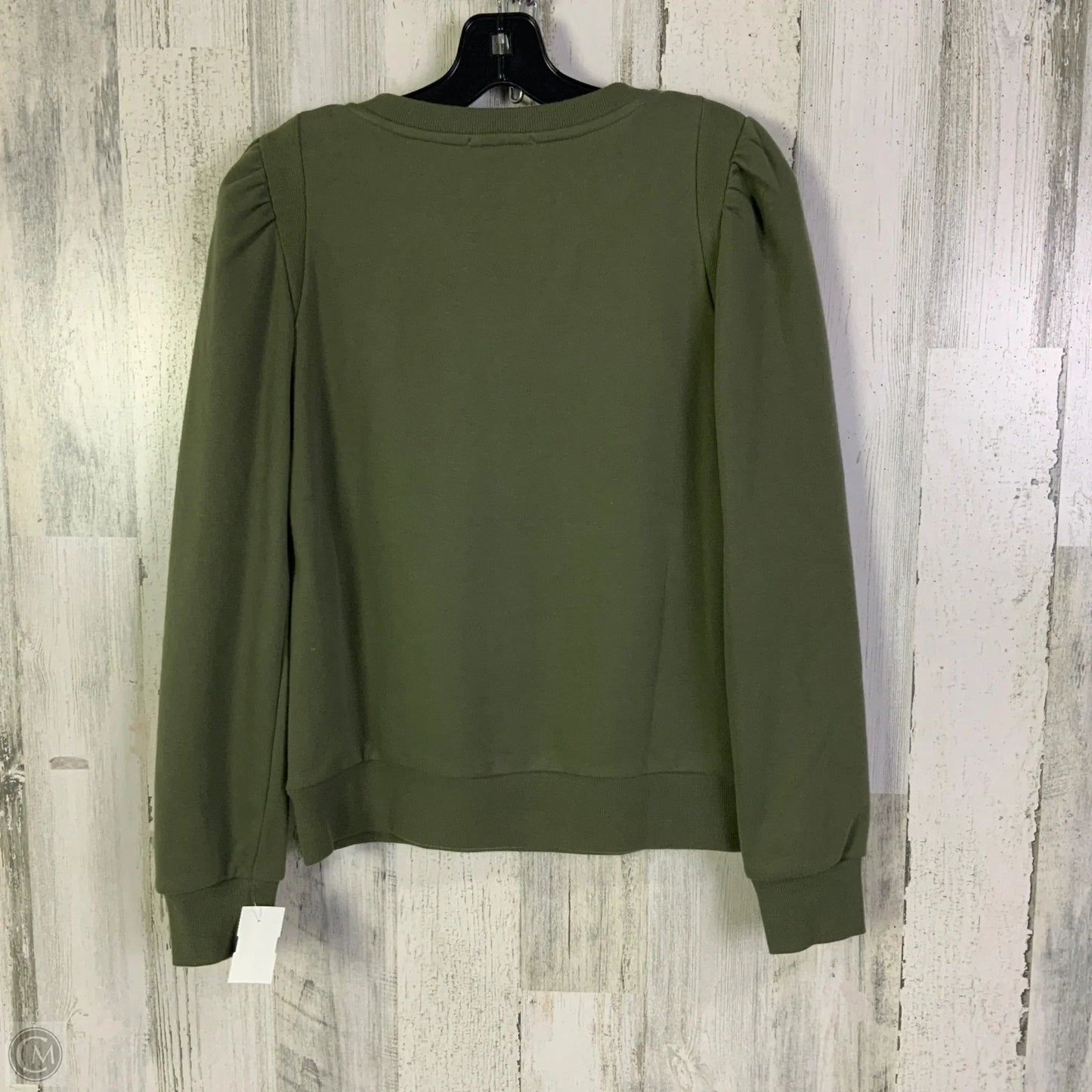 Top Long Sleeve By Evereve In Green, Size: Xs