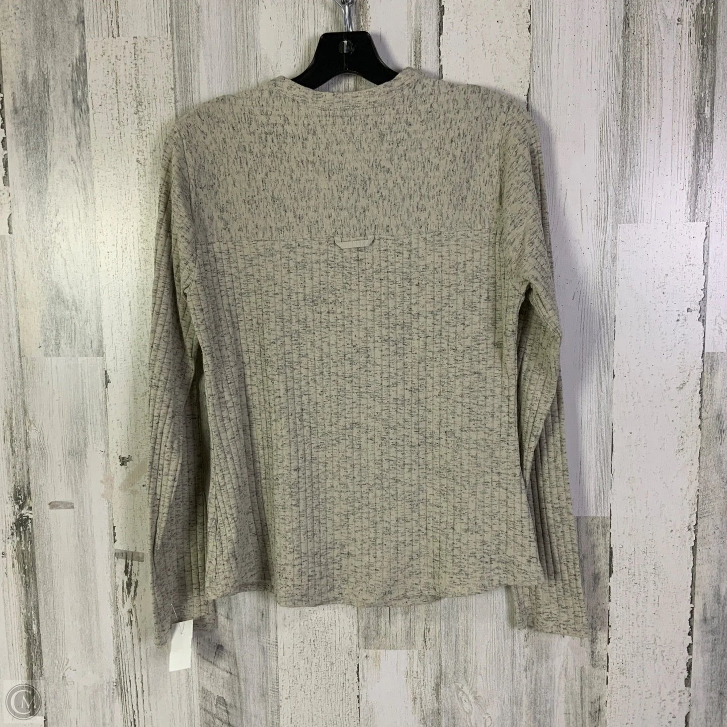Top Long Sleeve By Columbia In Cream, Size: L