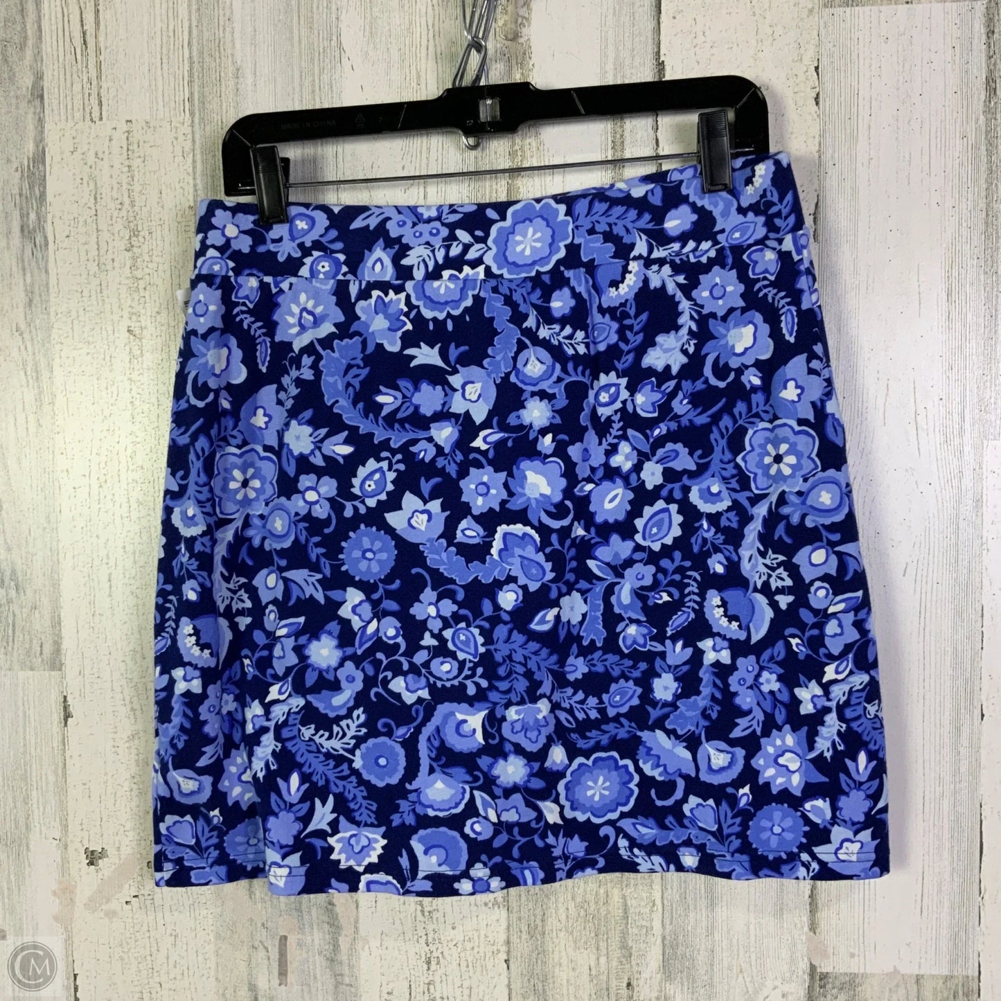 Skort By Croft And Barrow In Blue, Size: S