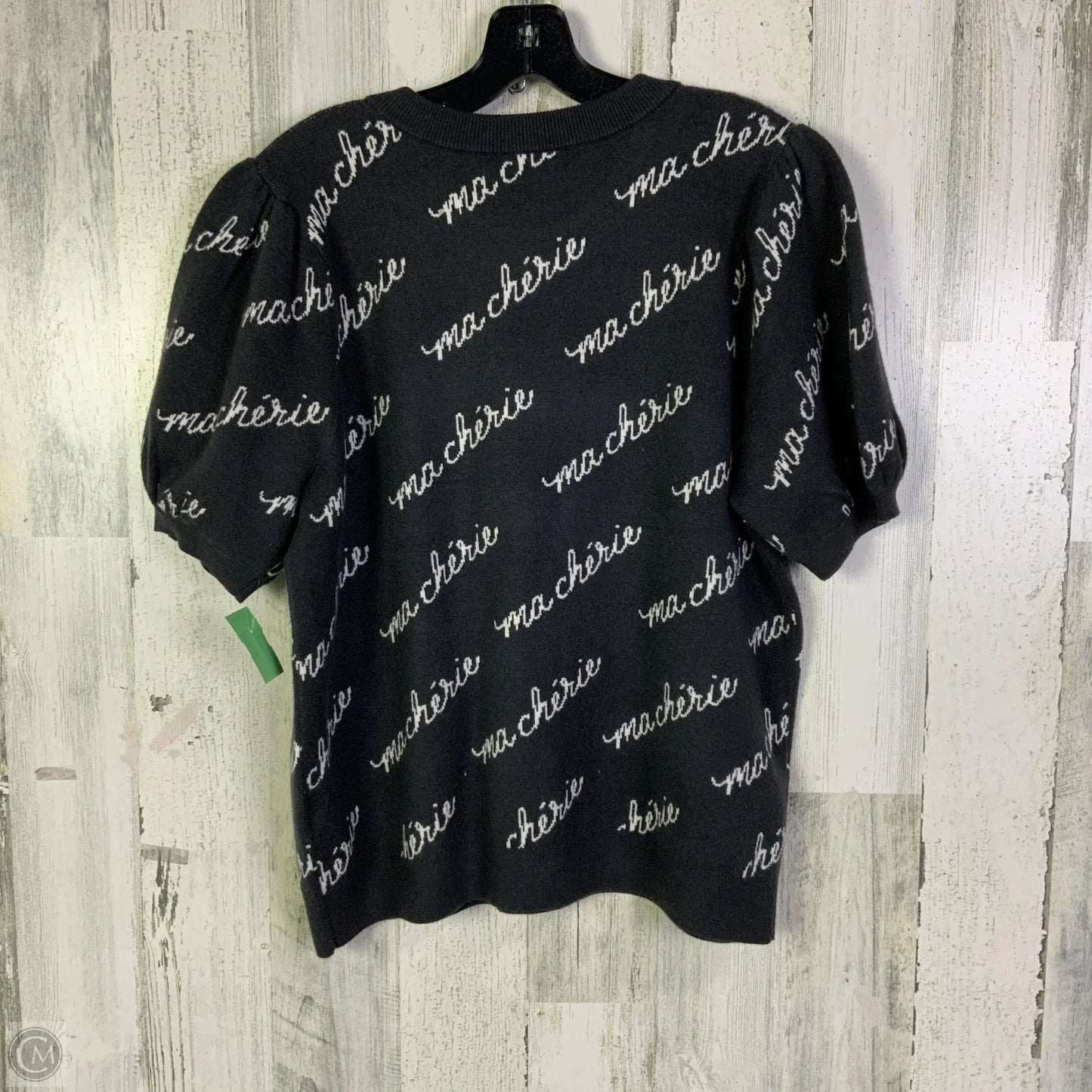 Sweater Short Sleeve By Maeve In Grey, Size: Xl
