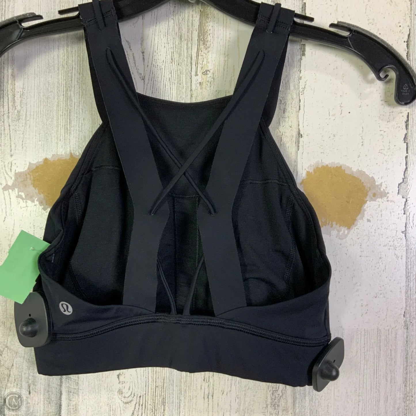Athletic Bra By Lululemon In Black, Size: 4