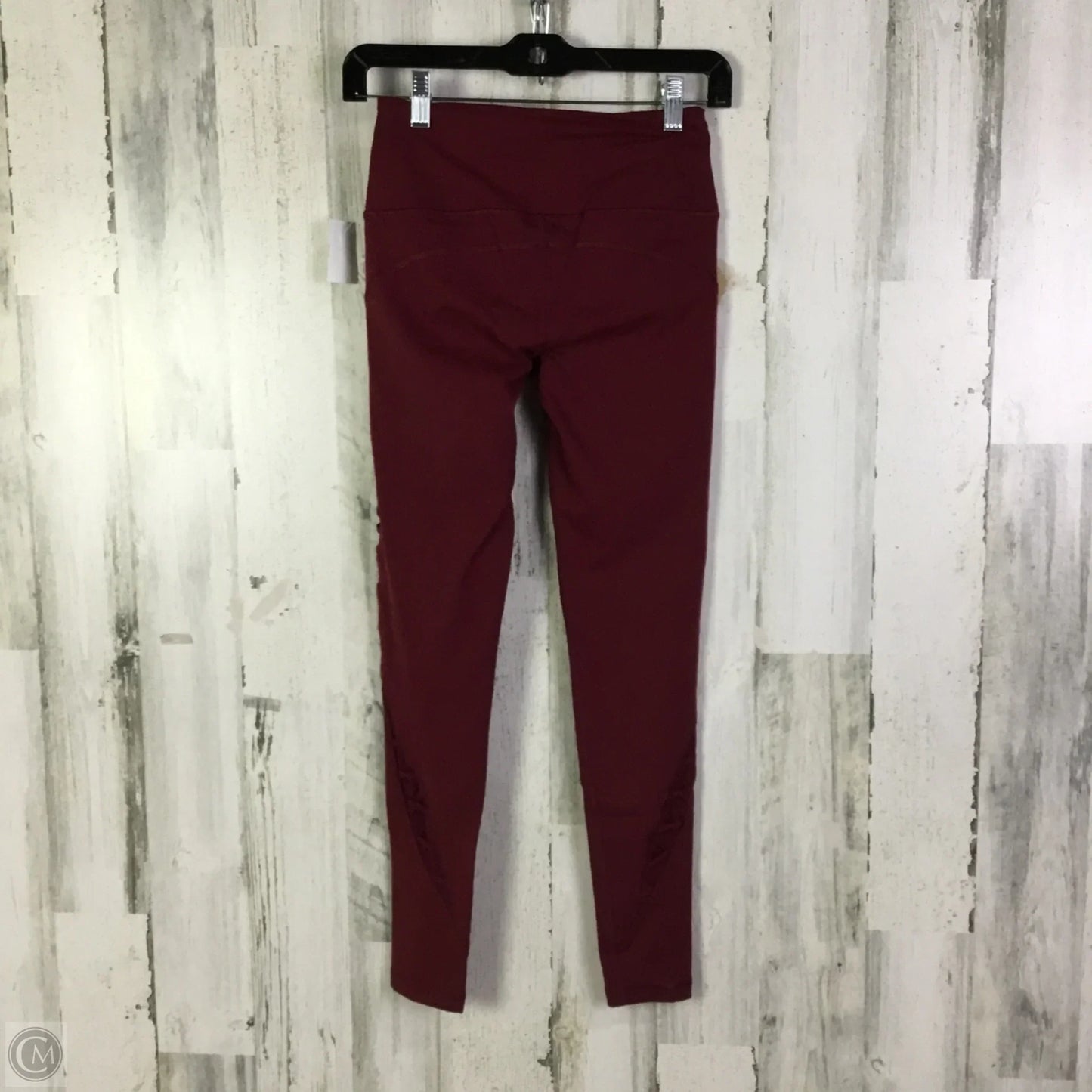 Athletic Leggings By Victorias Secret In Red, Size: Xs