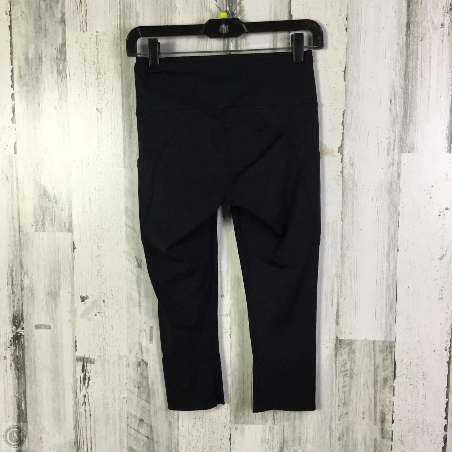 Athletic Capris By Lululemon In Black, Size: 6