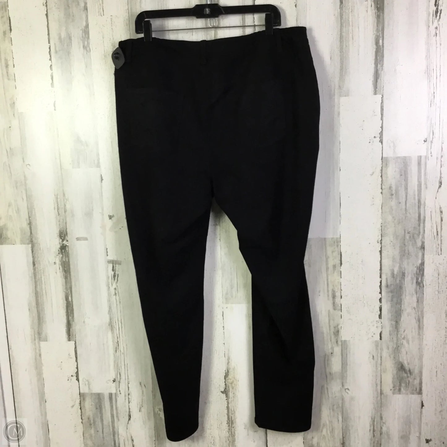 Jeans Straight By Talbots In Black, Size: 18