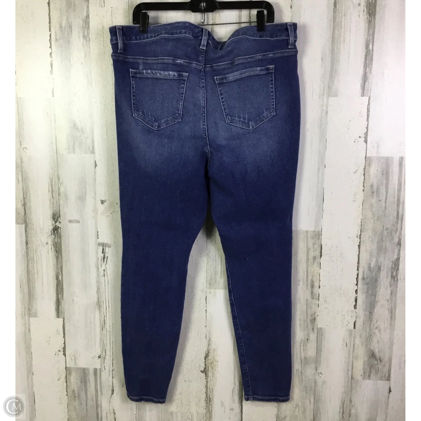 Jeans Skinny By Lane Bryant In Blue Denim, Size: 20