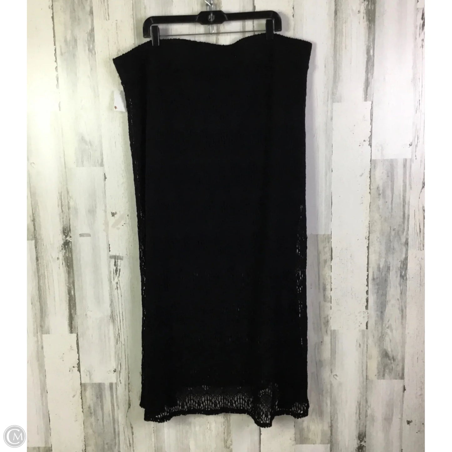 Skirt Maxi By Torrid In Black, Size: 22