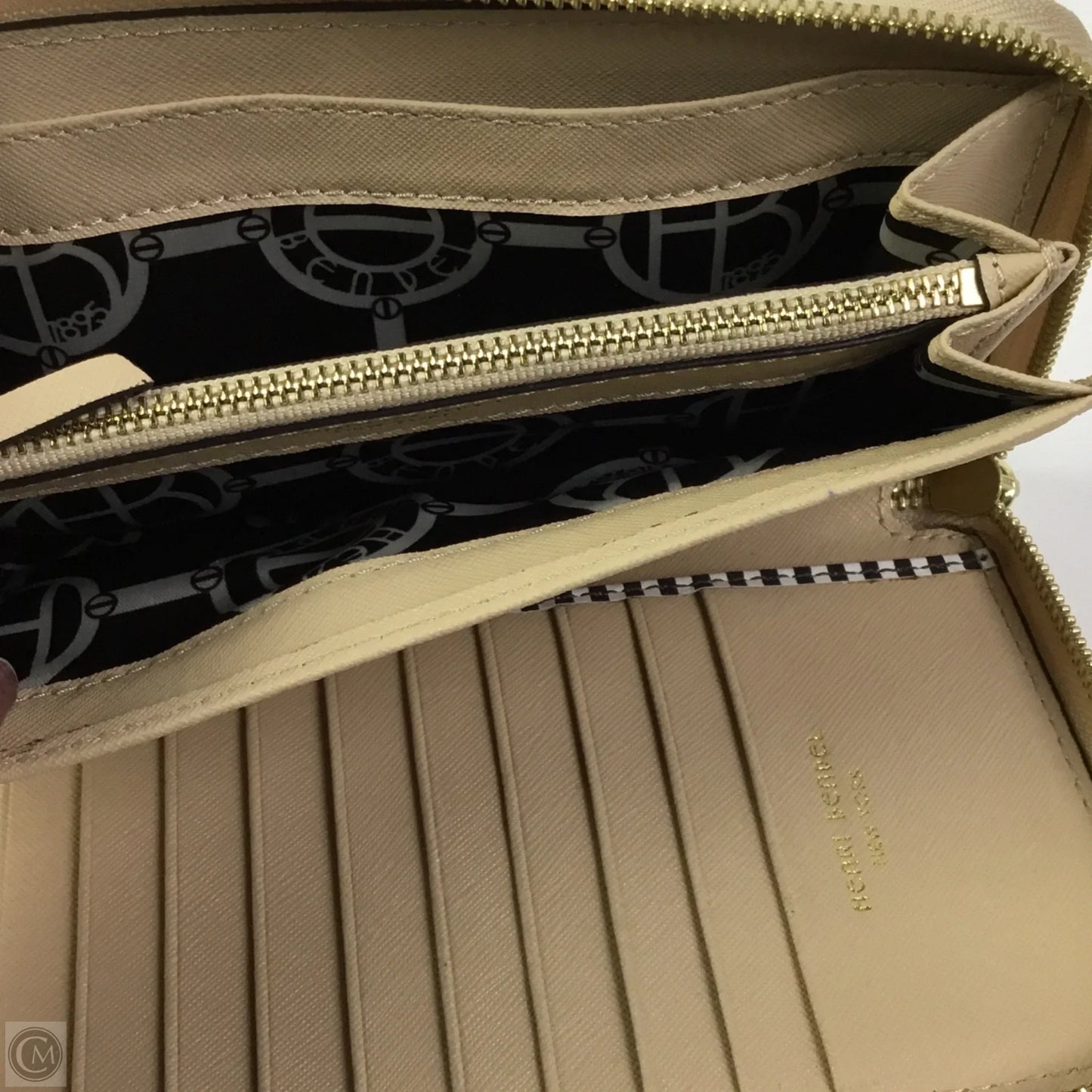 Wallet Leather By Henri Bendel, Size: Large