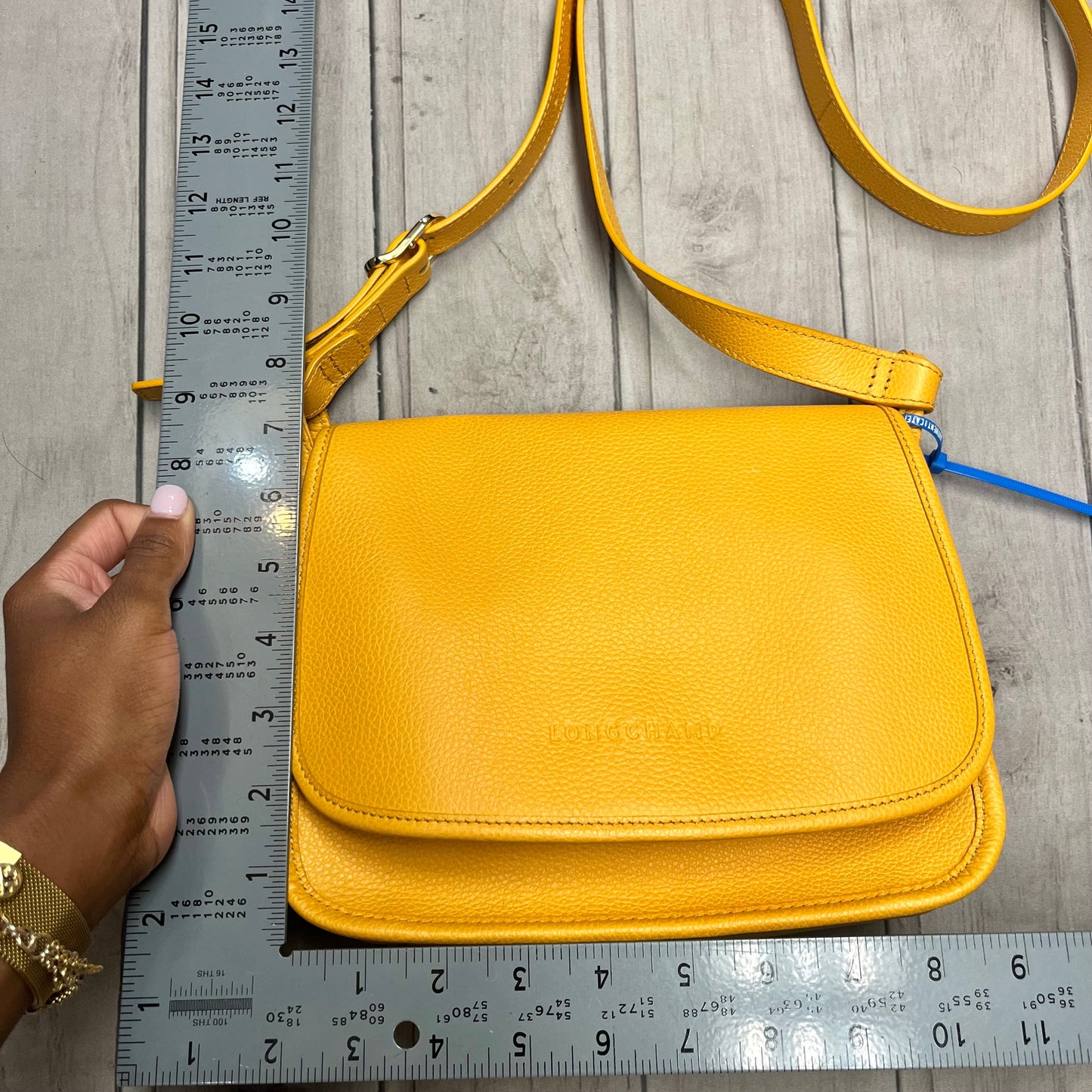 Crossbody Designer By Longchamp, Size: Medium