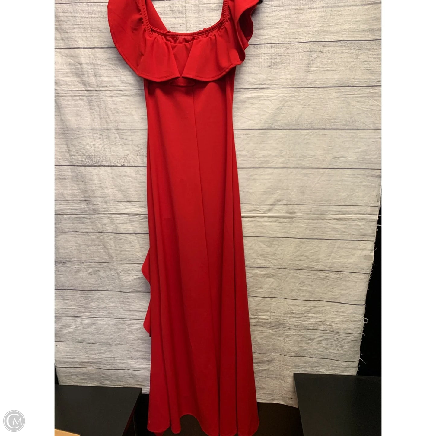 Dress Casual Maxi By Fashion Nova In Red, Size: S