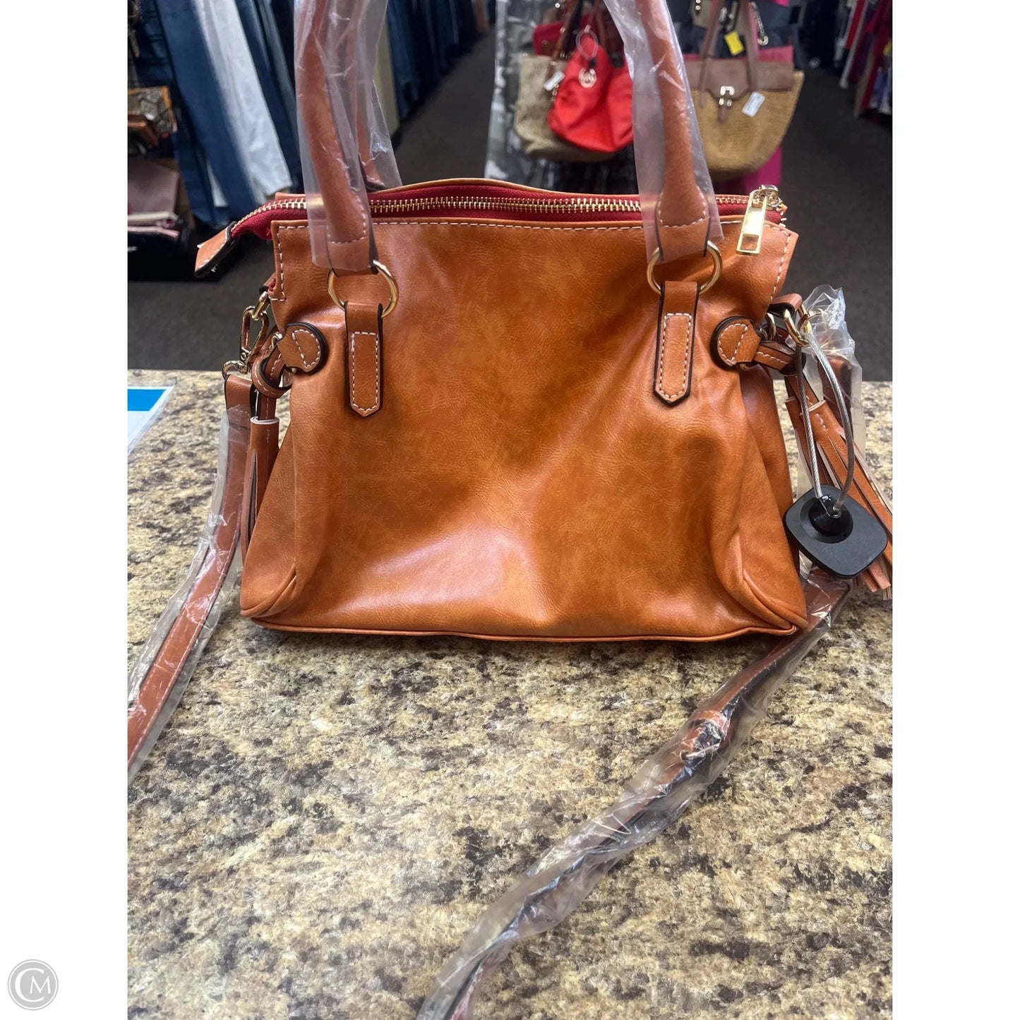 Handbag By Cmf, Size: Medium