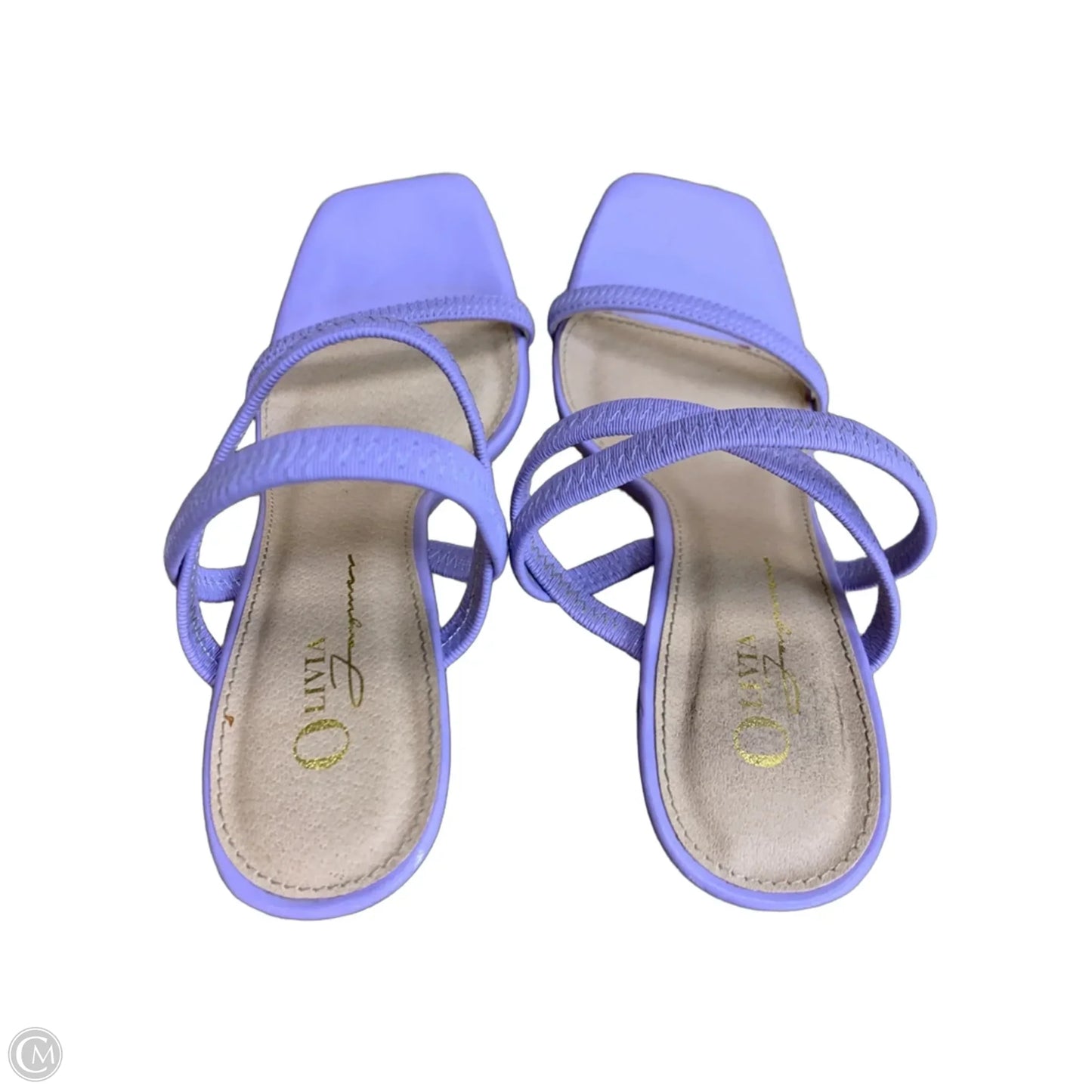 Shoes Heels Stiletto By Clothes Mentor In Purple, Size: 8