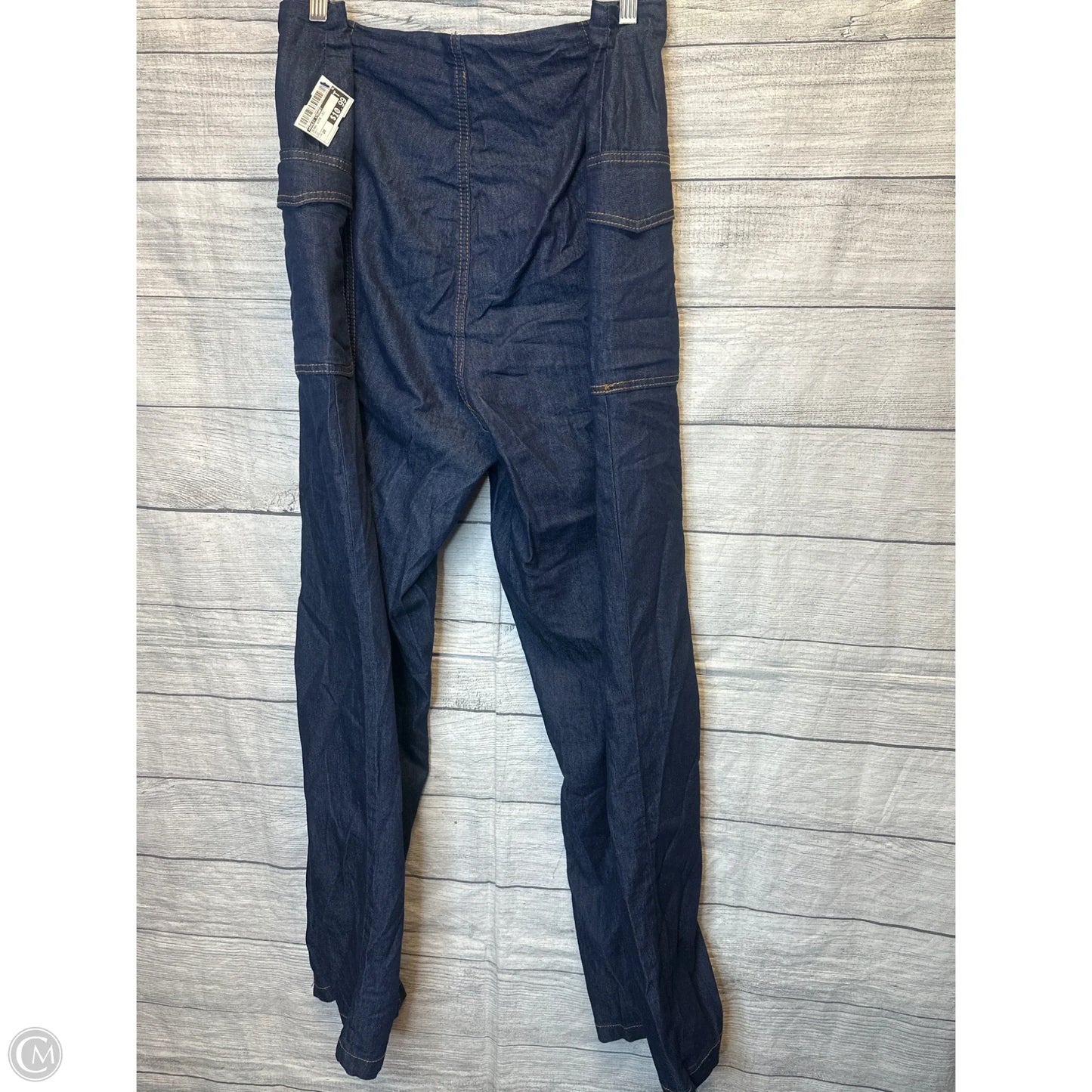 Jeans Wide Leg By Ashley Stewart In Navy, Size: 20