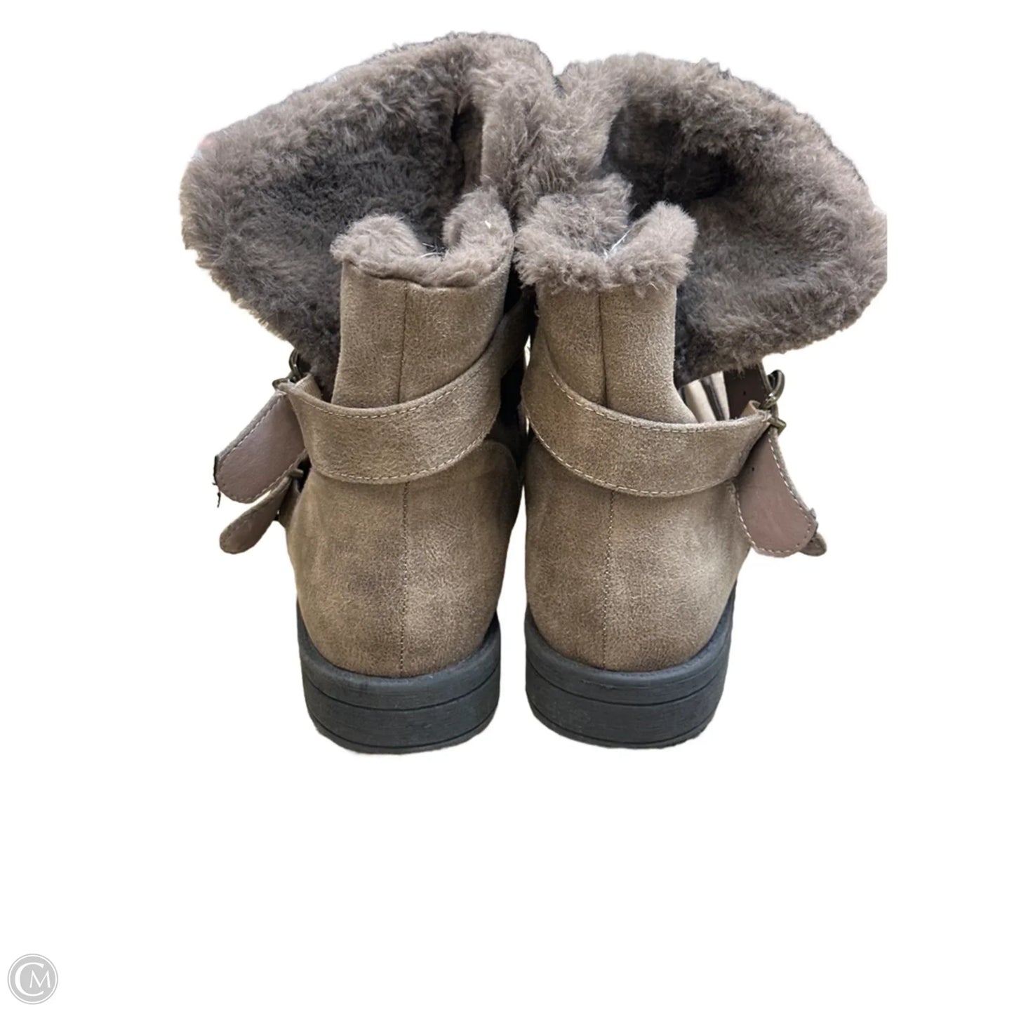 Boots Ankle Flats By White Mountain In Brown, Size: 10