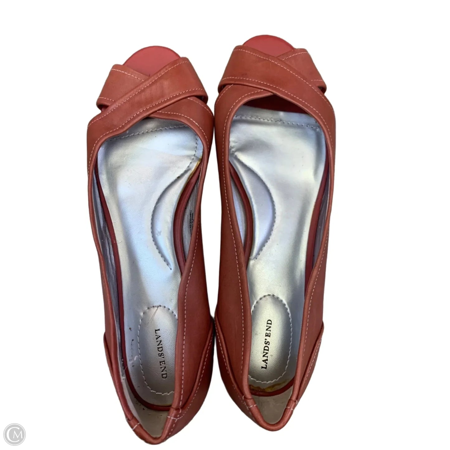 Shoes Flats By Lands End In Red, Size: 9.5