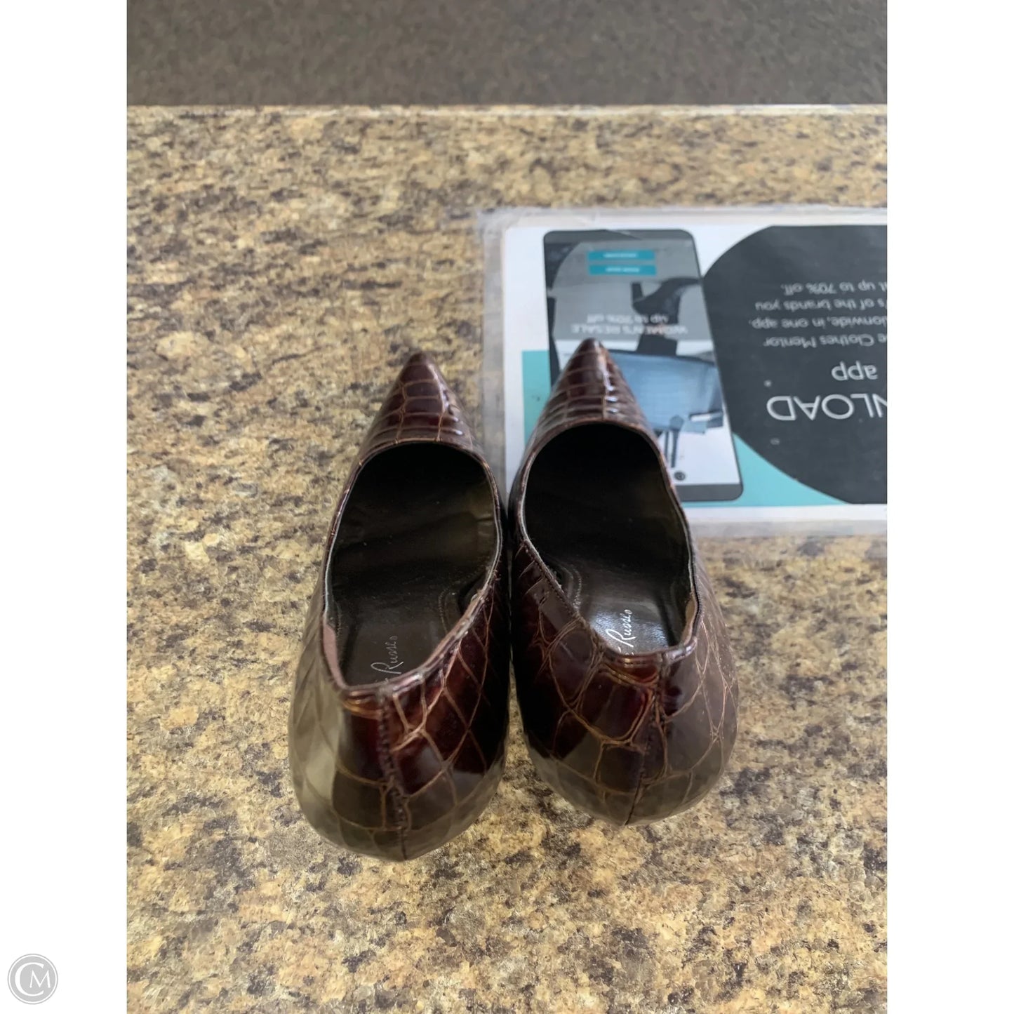 Shoes Heels Stiletto By Charlotte Russe In Brown, Size: 8