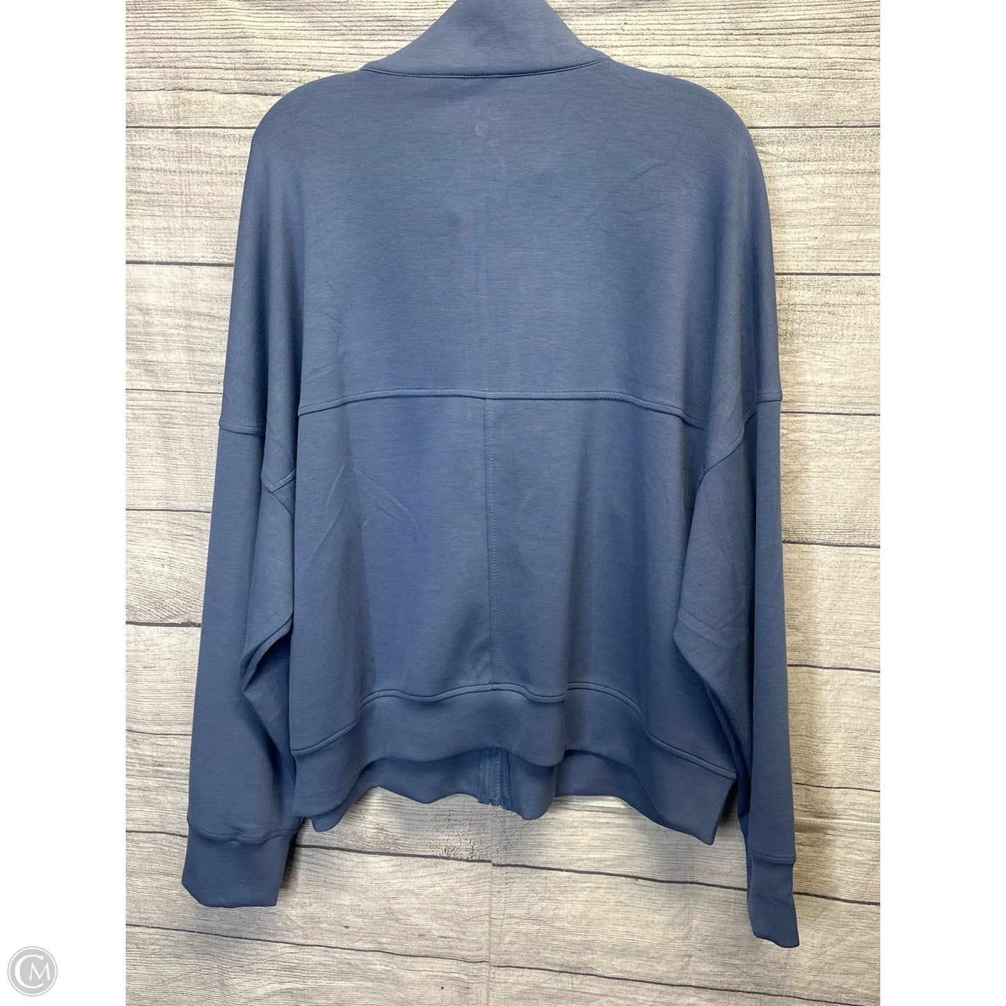 Athletic Jacket By Rbx In Blue, Size: 2x