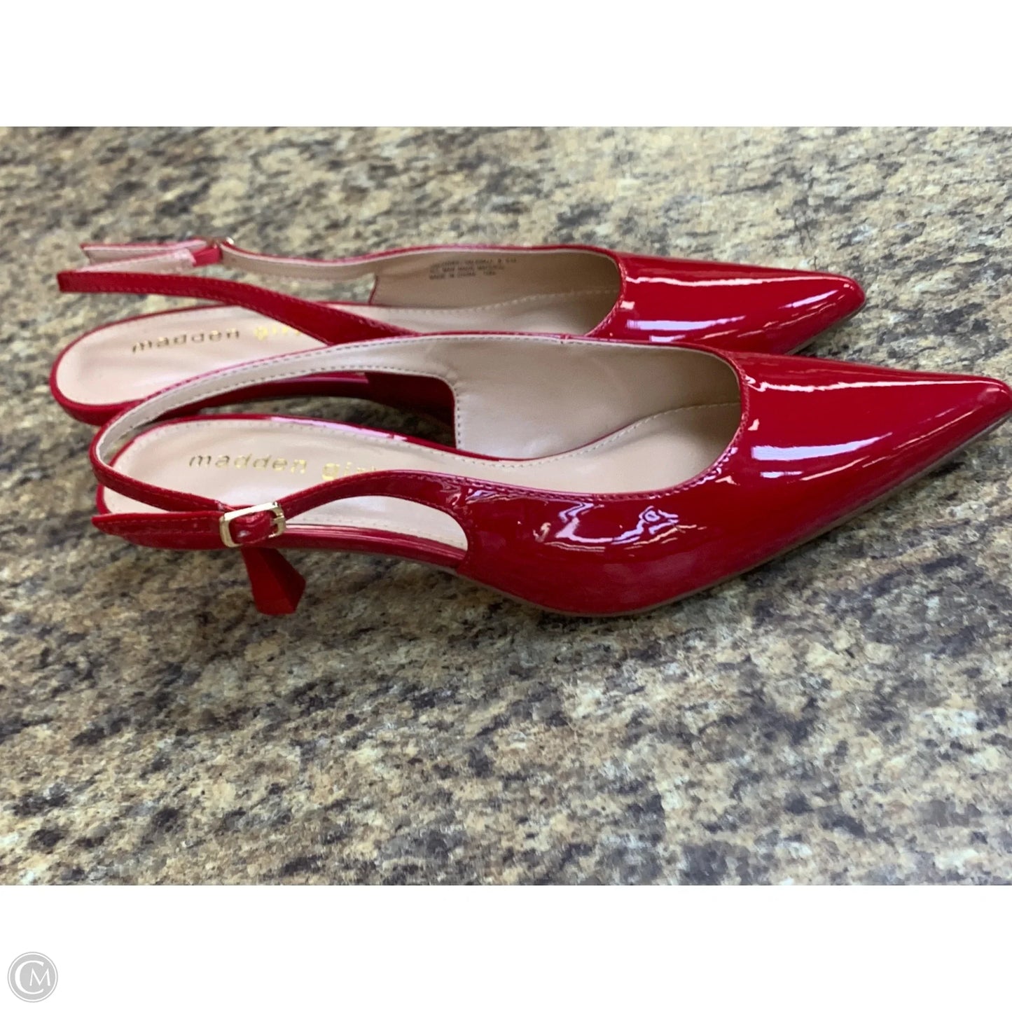 Shoes Heels Kitten By Madden Girl In Red, Size: 8.5