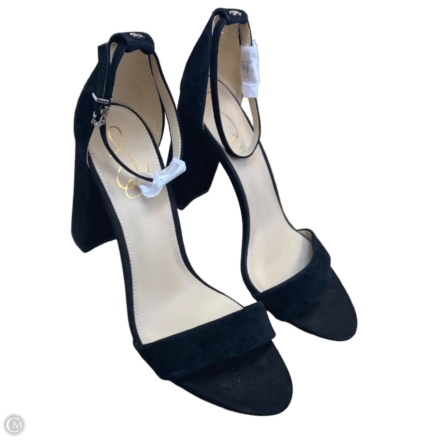 Sandals Heels Block By Sam Edelman In Black, Size: 10