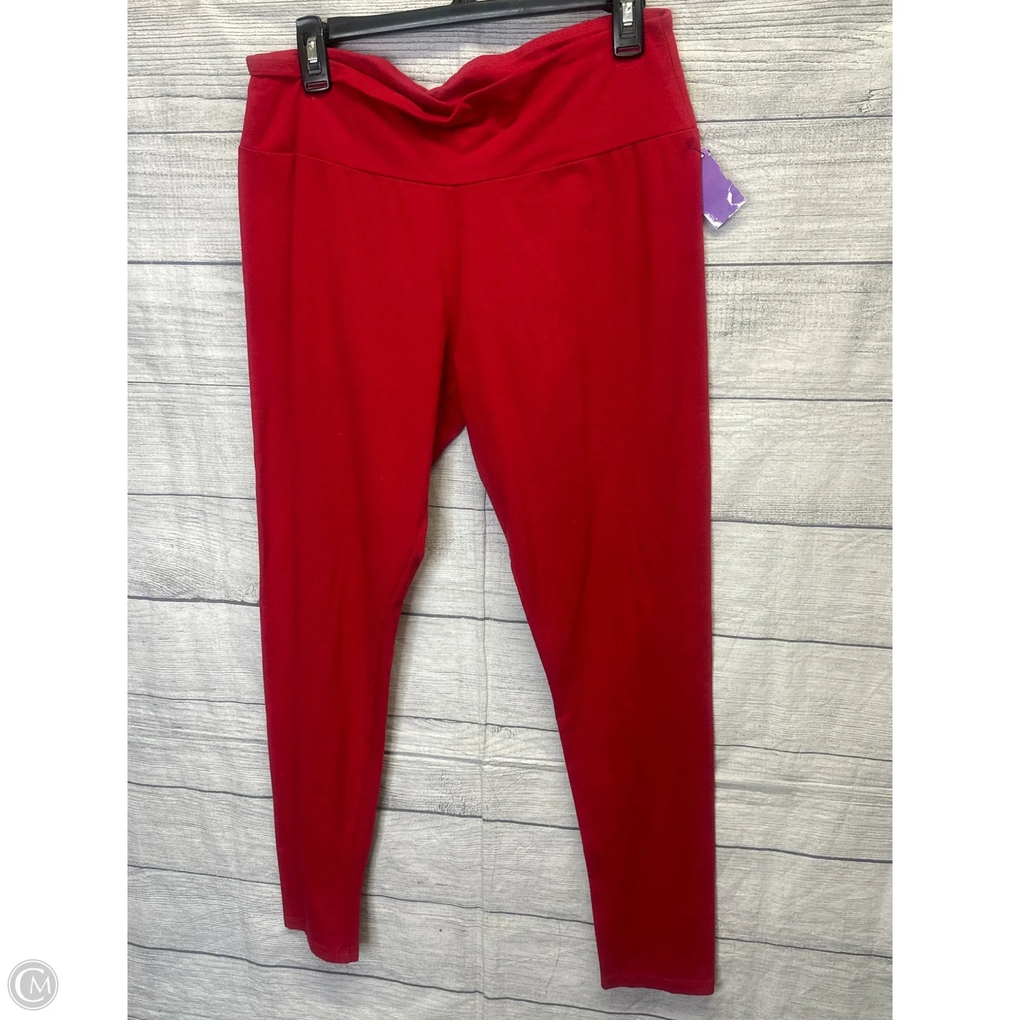 Pants Other By Ambiance Apparel In Red, Size: 1x
