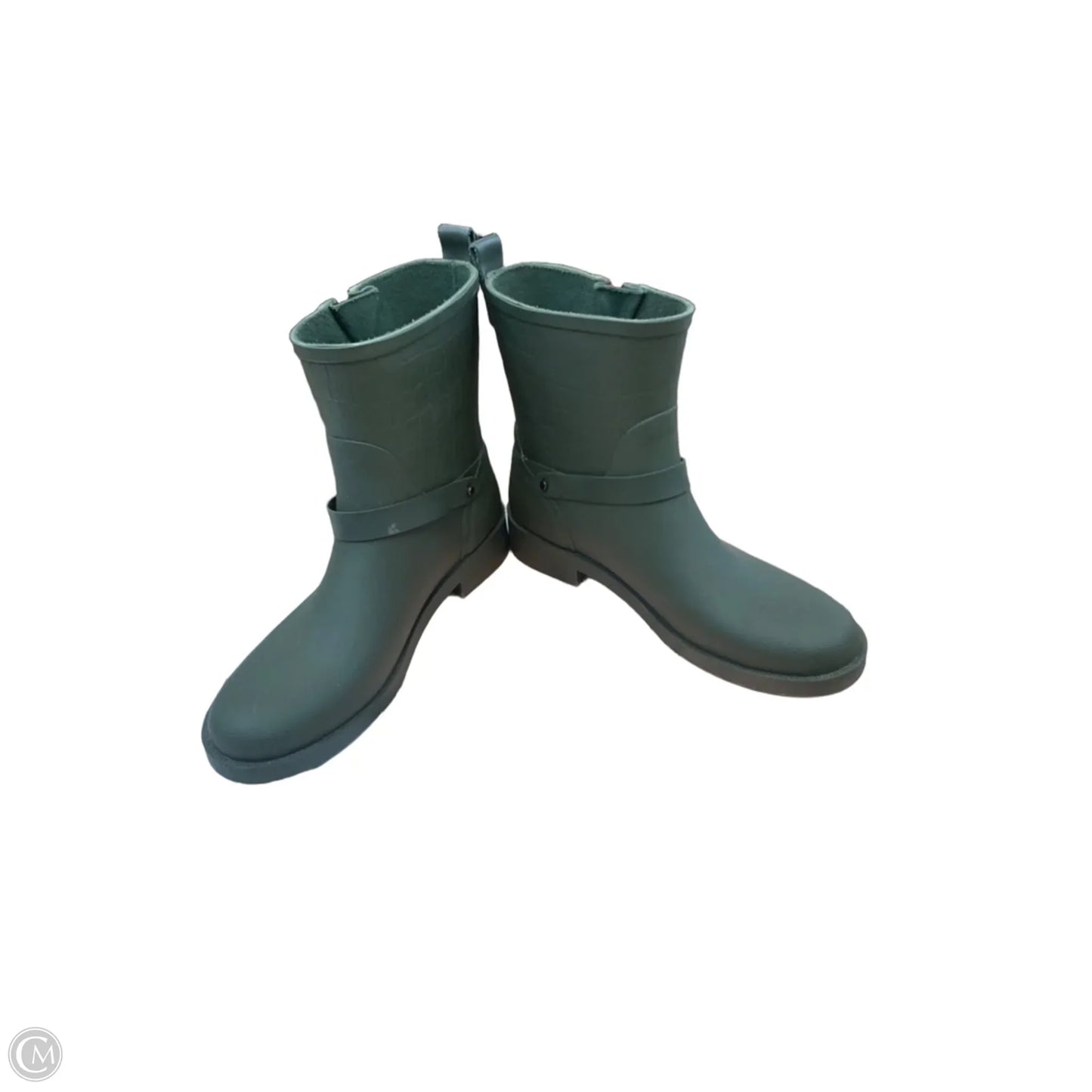 Boots Rain By Cmf In Green, Size: 8.5