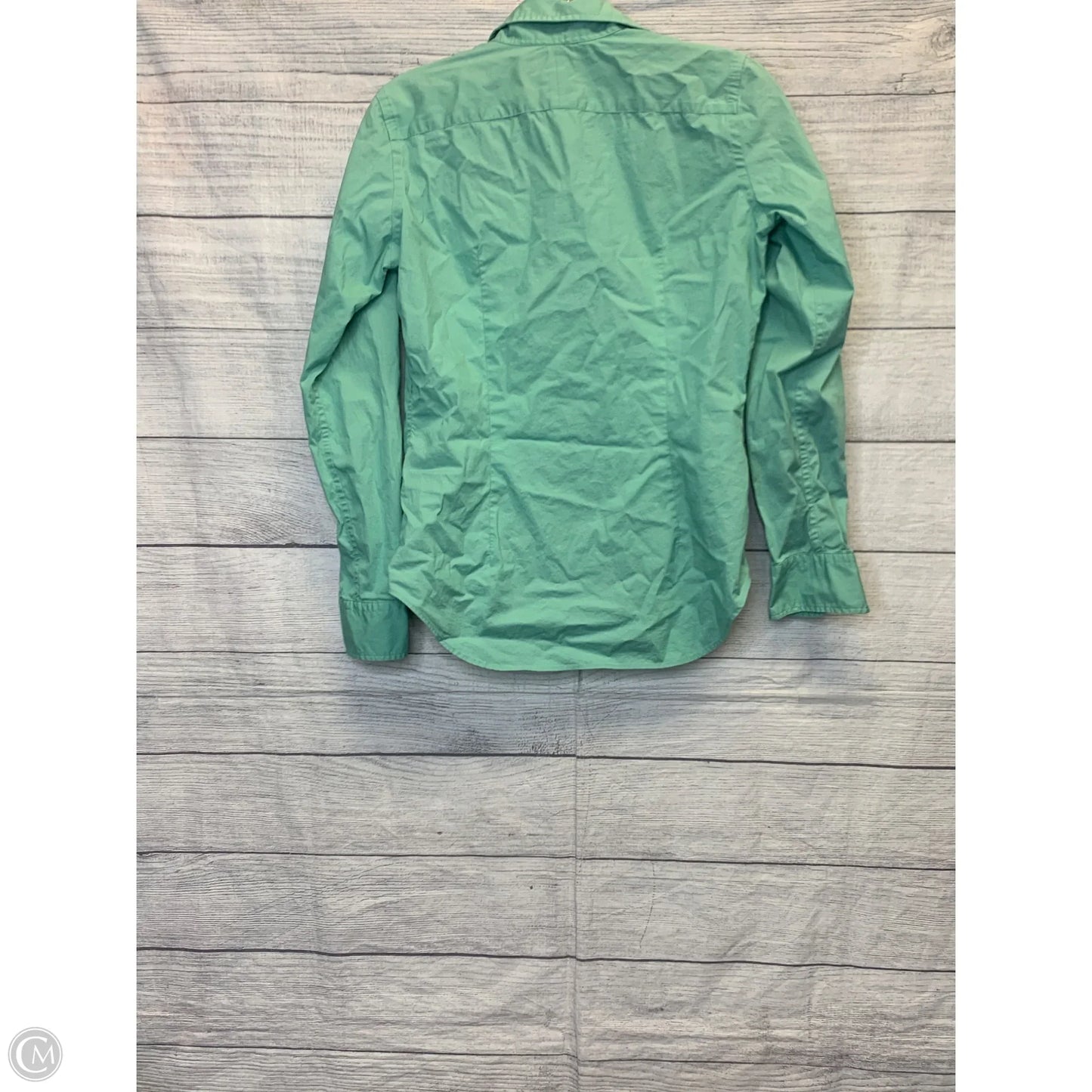 Top Long Sleeve By Ralph Lauren In Green, Size: 8