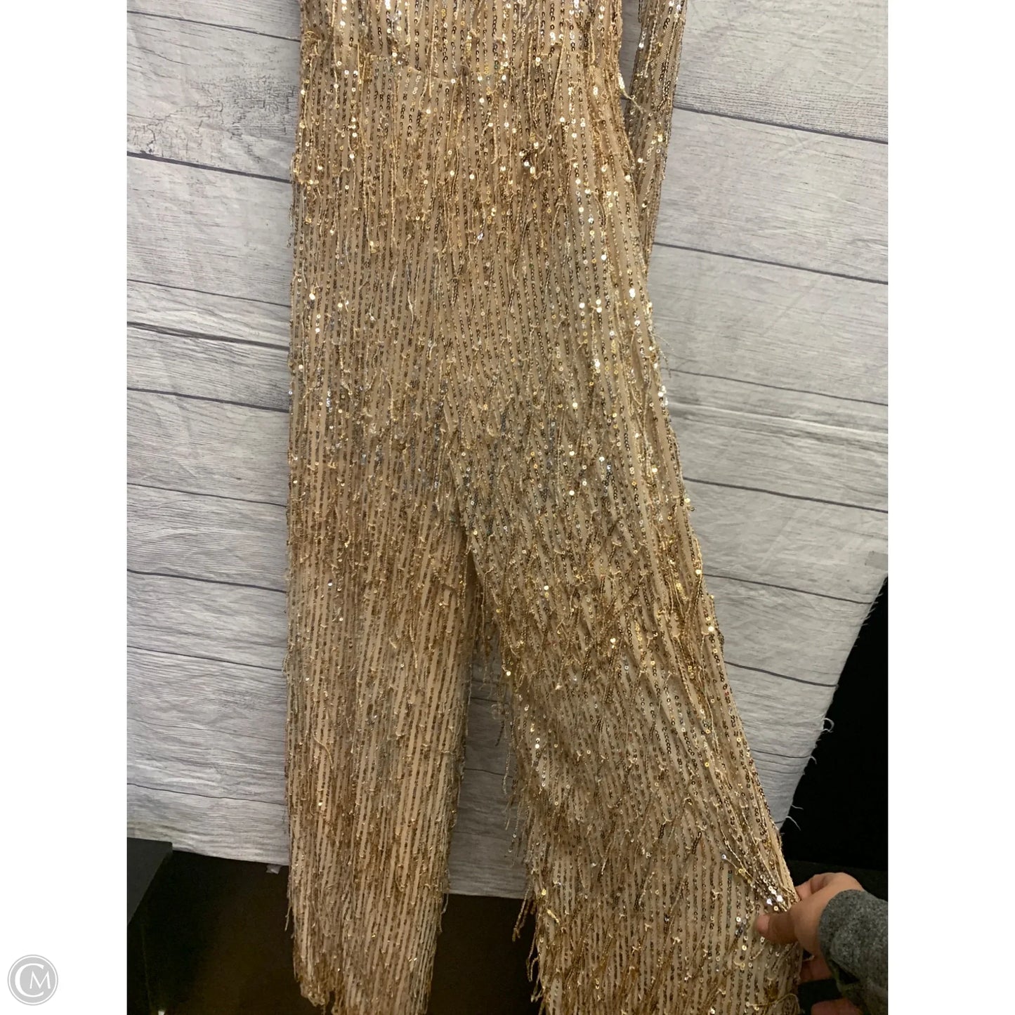 Jumpsuit By Fashion Nova In Gold, Size: S