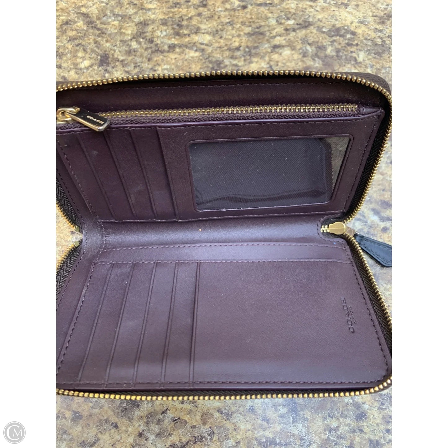 Wallet Designer By Coach, Size: Small