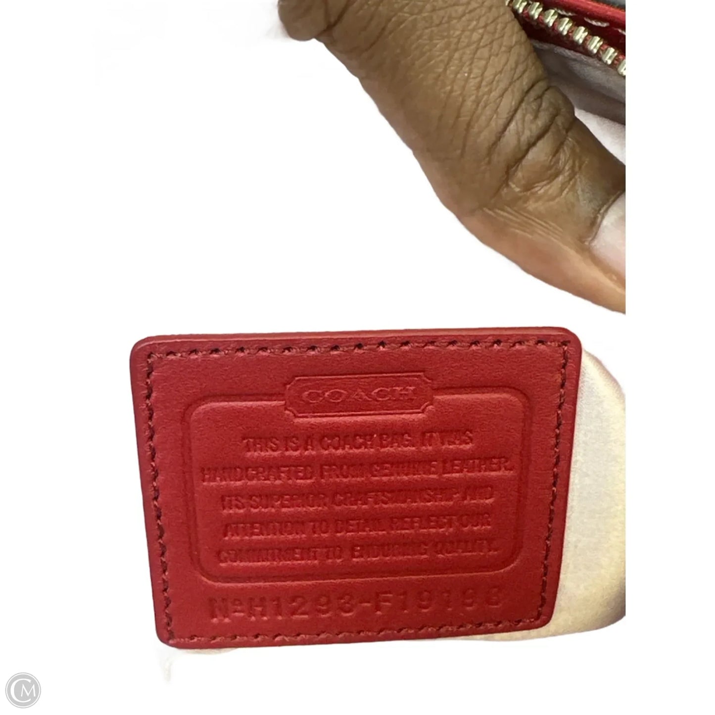 Handbag Designer By Coach, Size: Medium