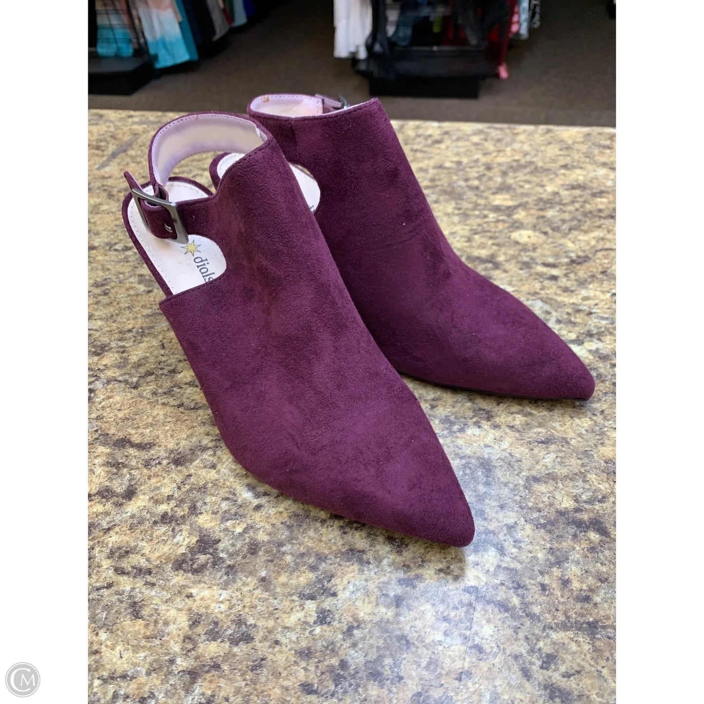 Shoes Heels Stiletto By Cmf In Purple, Size: 8.5