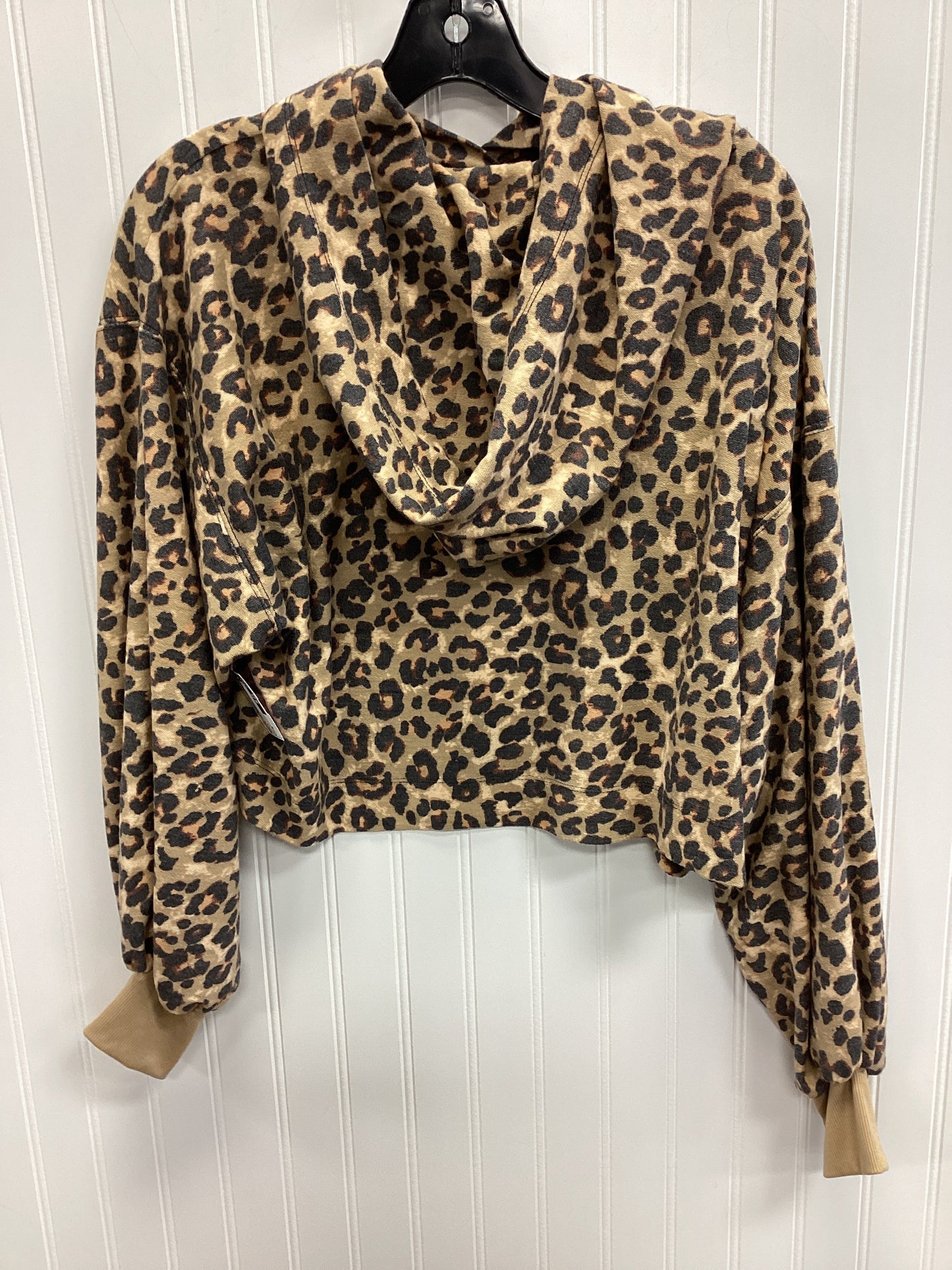 Top Ls By Zenana Outfitters In Animal Print, Size:M