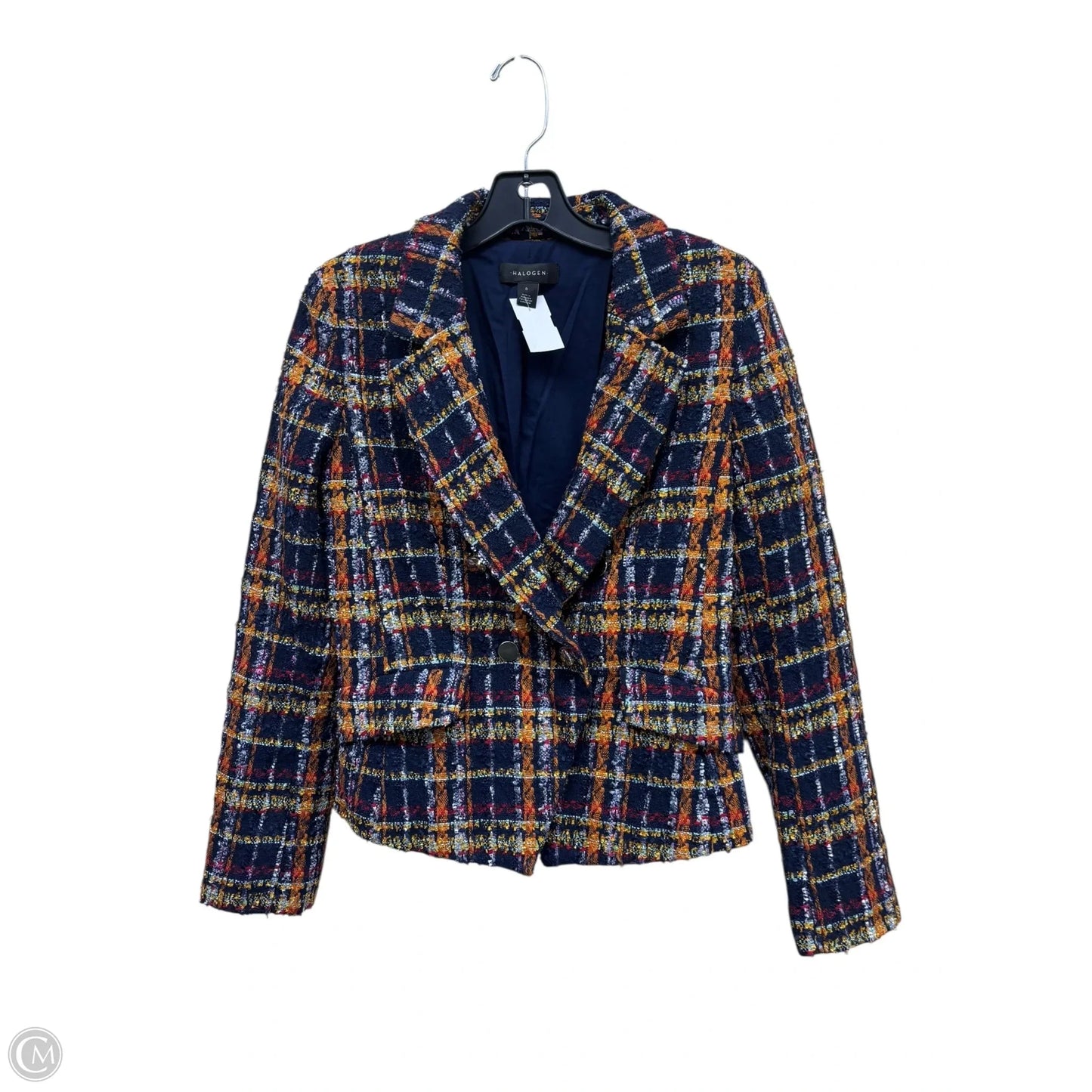 Blazer By Halogen In Multi-colored, Size: 6
