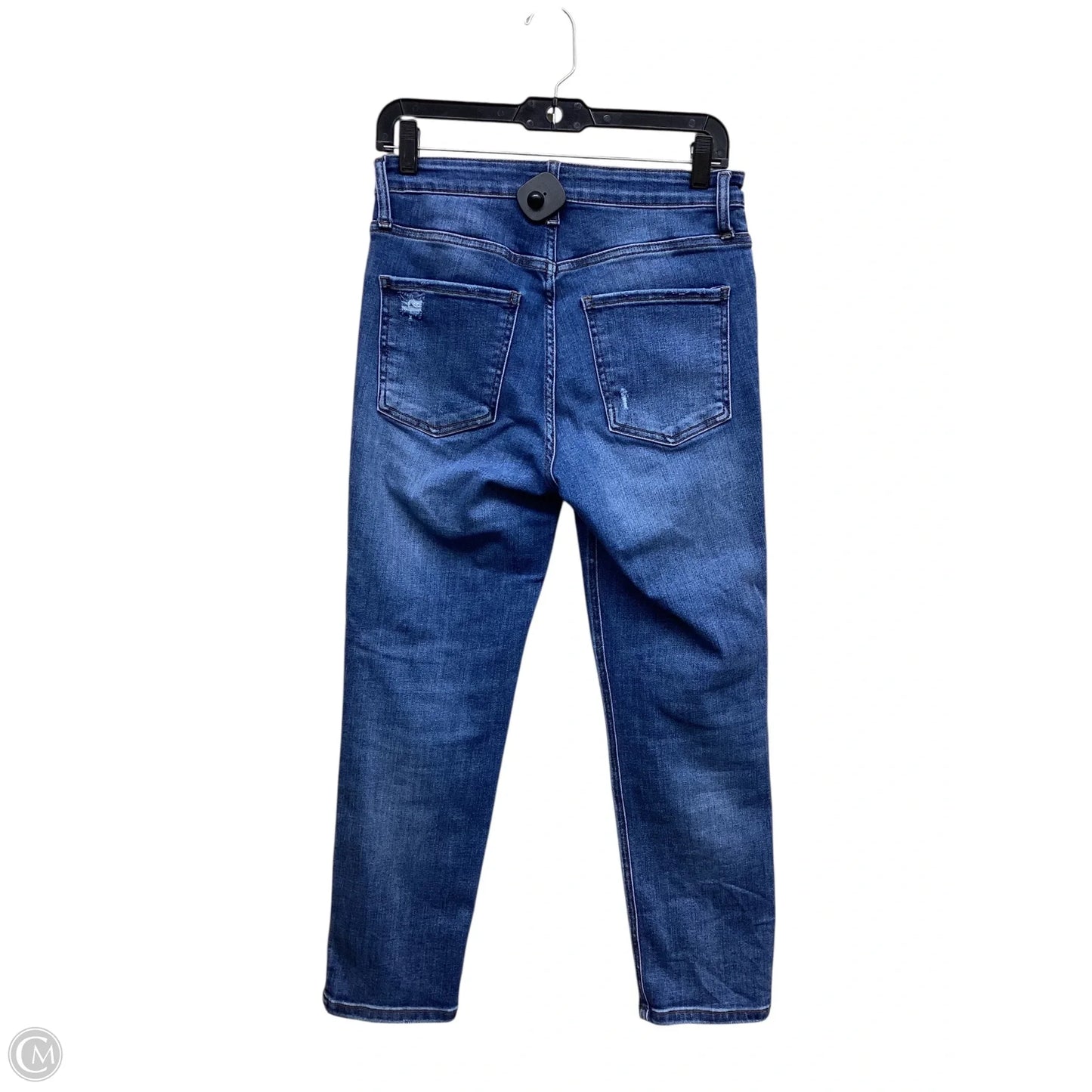 Jeans Straight By Kut In Blue Denim, Size: 4